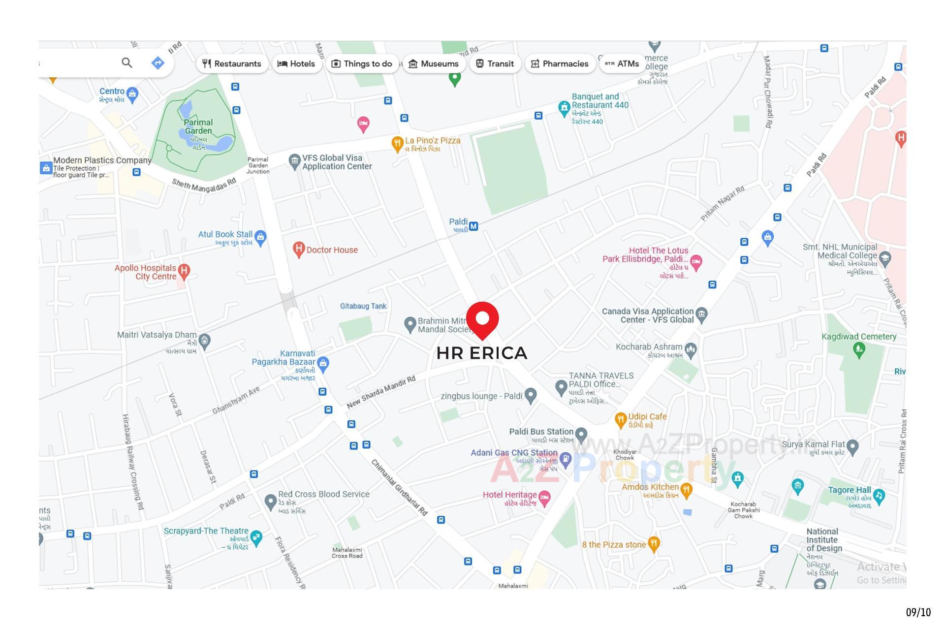  of real estate project Hr Erica located at Chhadavad, Ahmedabad, Gujarat