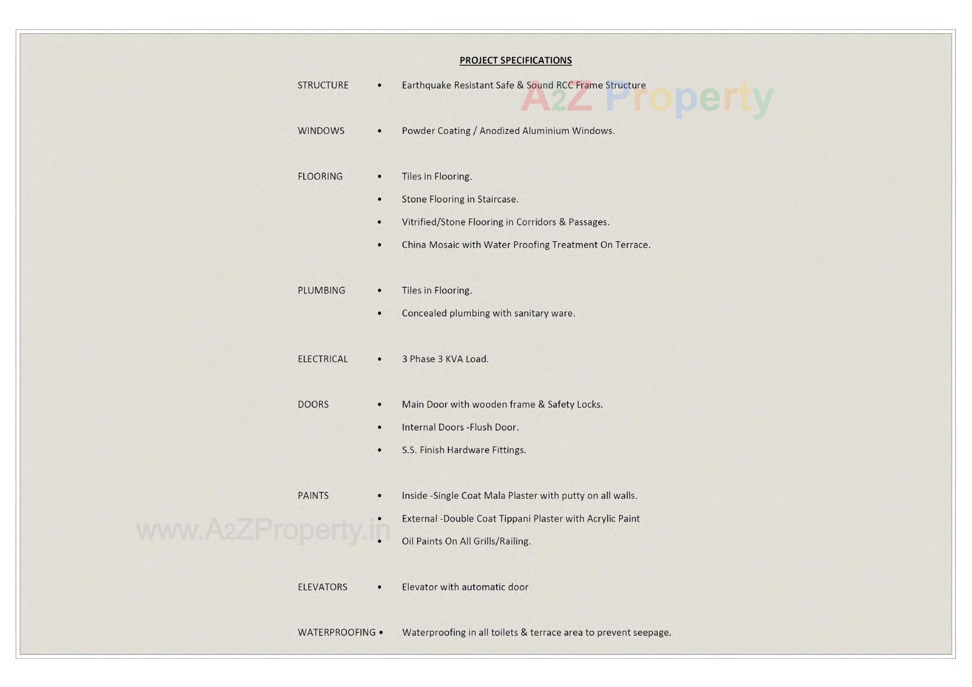  of real estate project Hr Evernest located at Ghuma, Ahmedabad, Gujarat