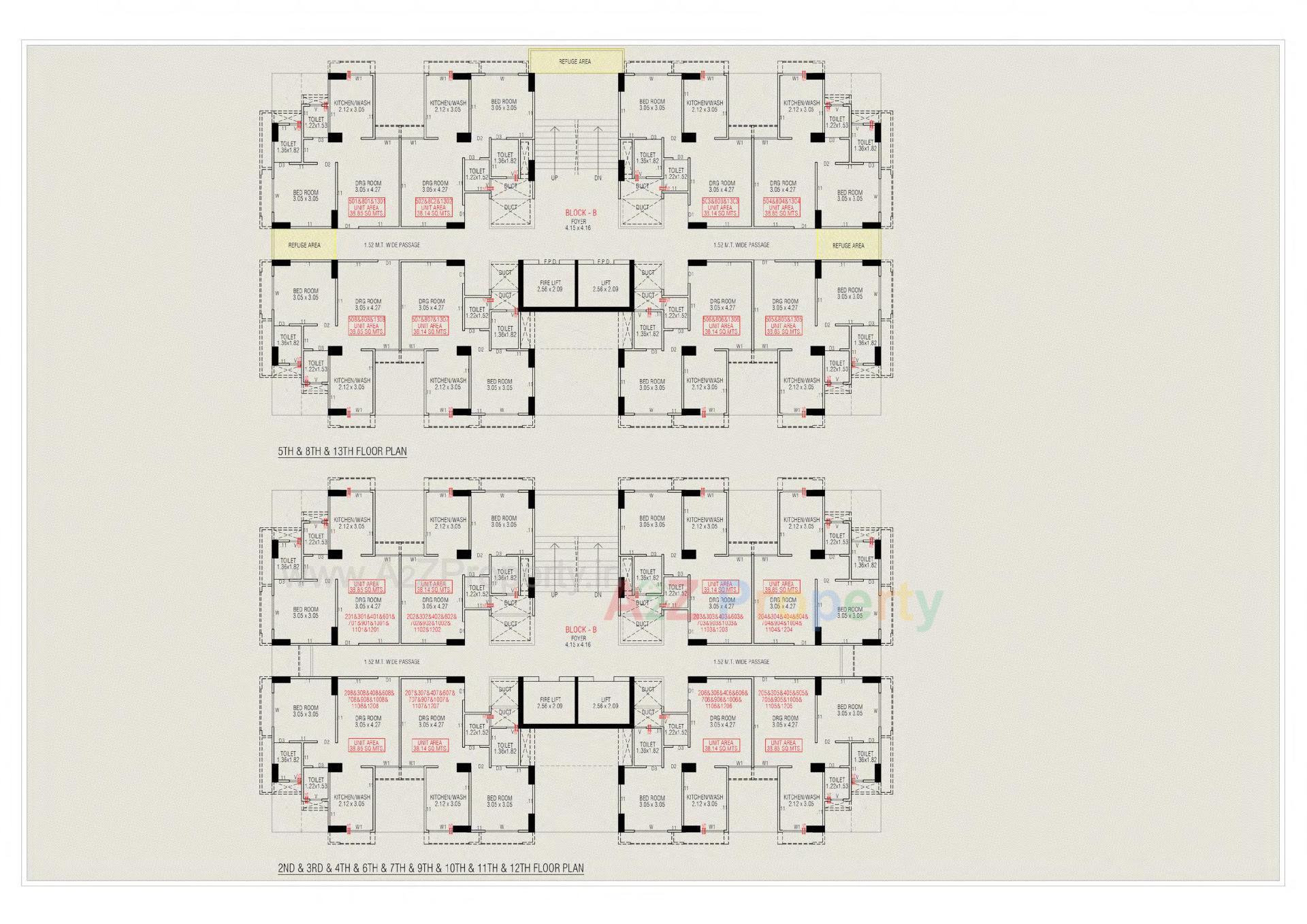 Layout of real estate project Hr Evernest located at Ghuma, Ahmedabad, Gujarat