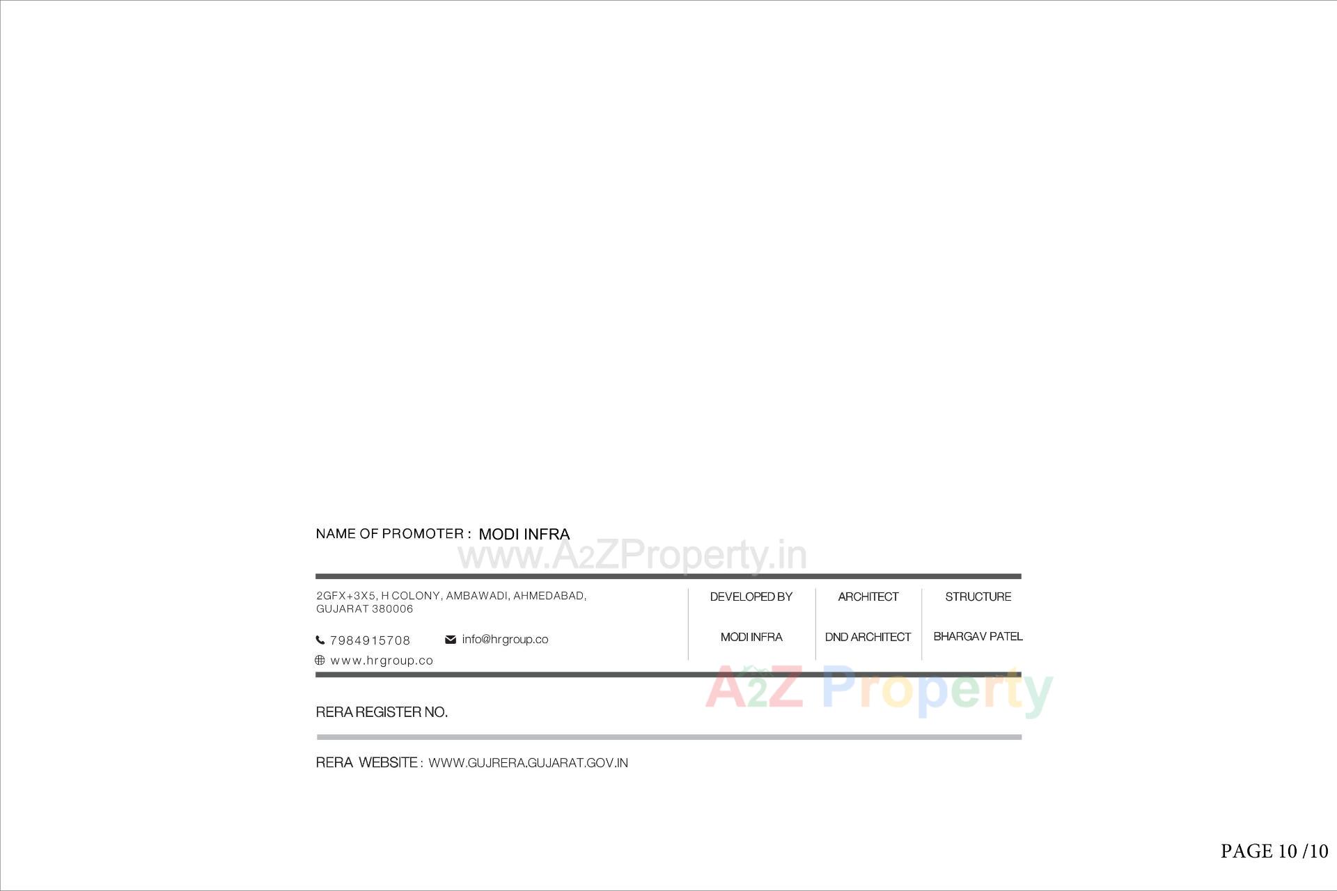  of real estate project Hr Exeter Ii located at Paldi, Ahmedabad, Gujarat