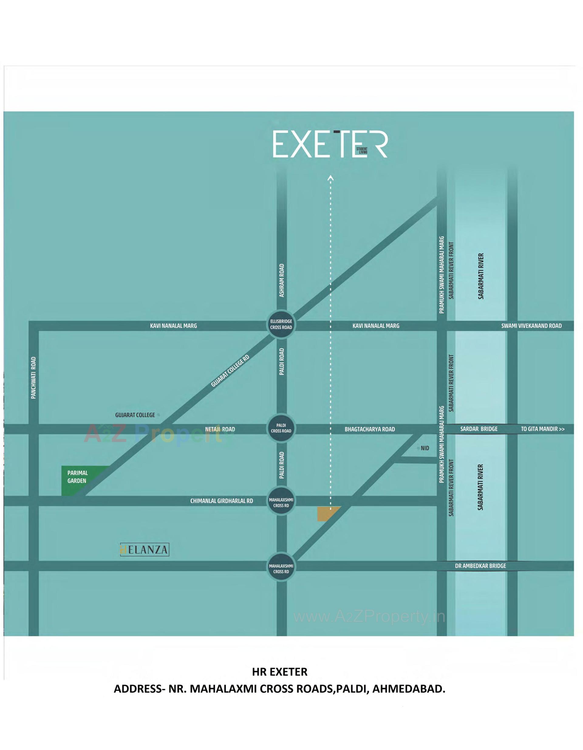  of real estate project Hr Exeter located at Paldi, Ahmedabad, Gujarat