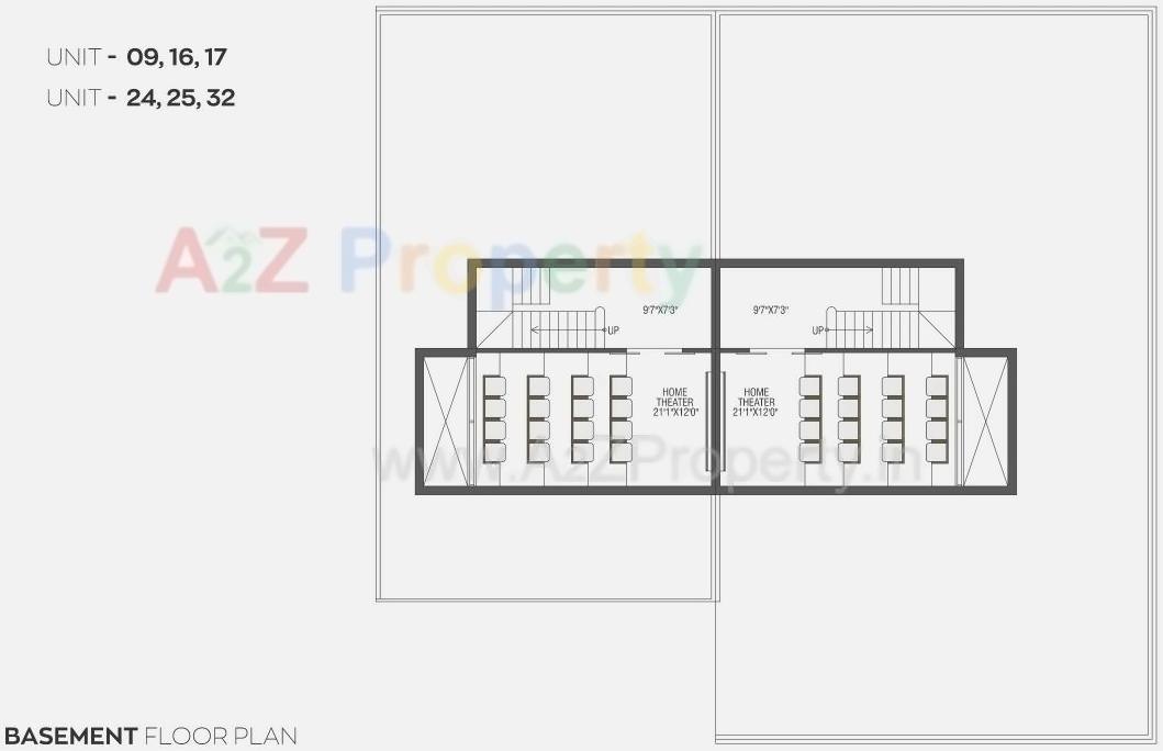Layout of real estate project Hridaykunj located at Ahmedabad, Ahmedabad, Gujarat