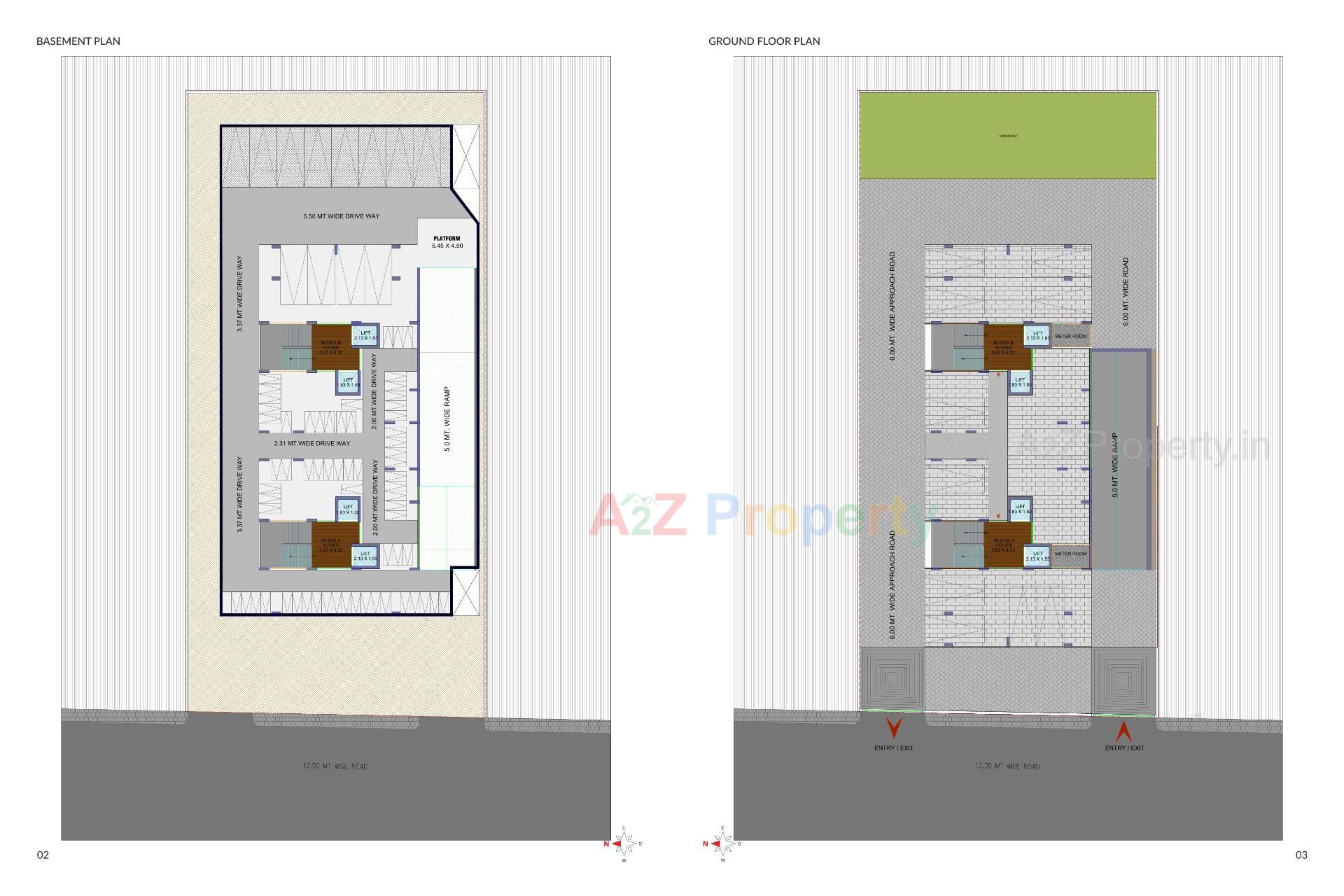 Layout of real estate project I Home located at Ghuma, Ahmedabad, Gujarat