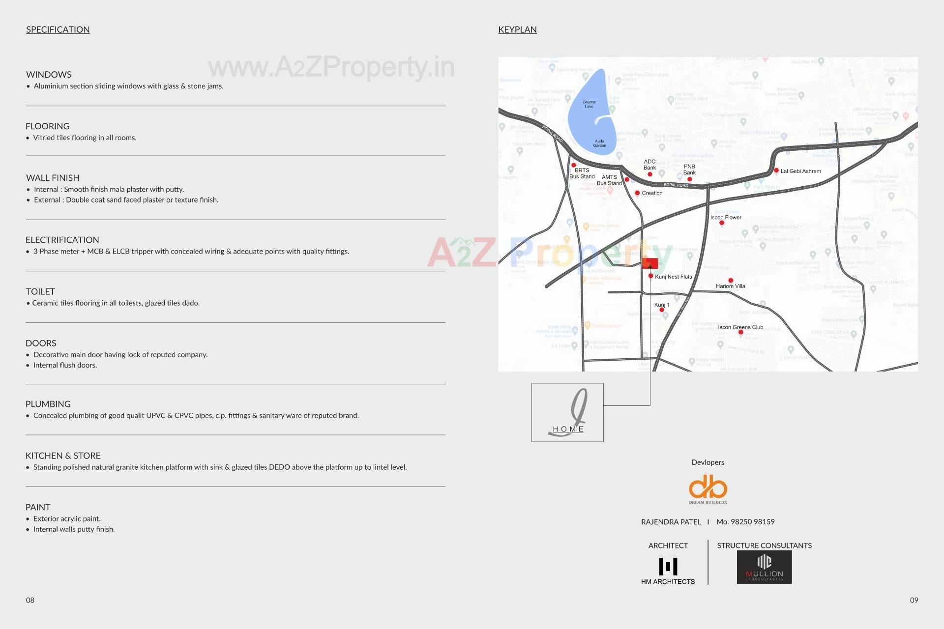  of real estate project I Home located at Ghuma, Ahmedabad, Gujarat