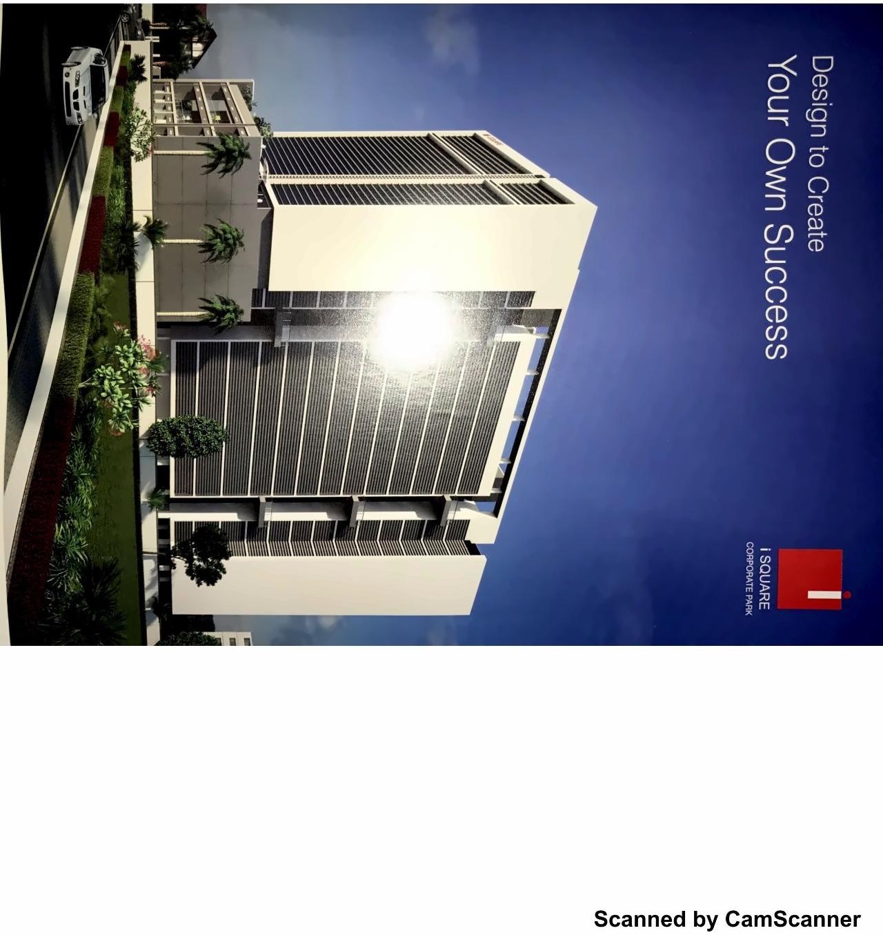 3D Elevation of real estate project I Square Corporate Park located at Sola, Ahmedabad, Gujarat