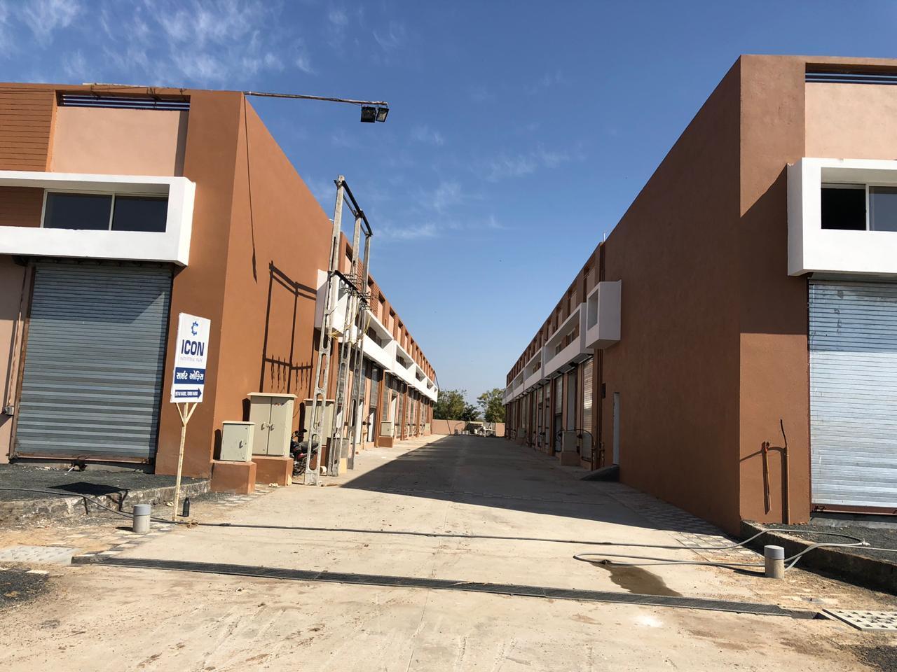 202155_const of real estate project Icon Industrial Park located at Singrva, Ahmedabad, Gujarat