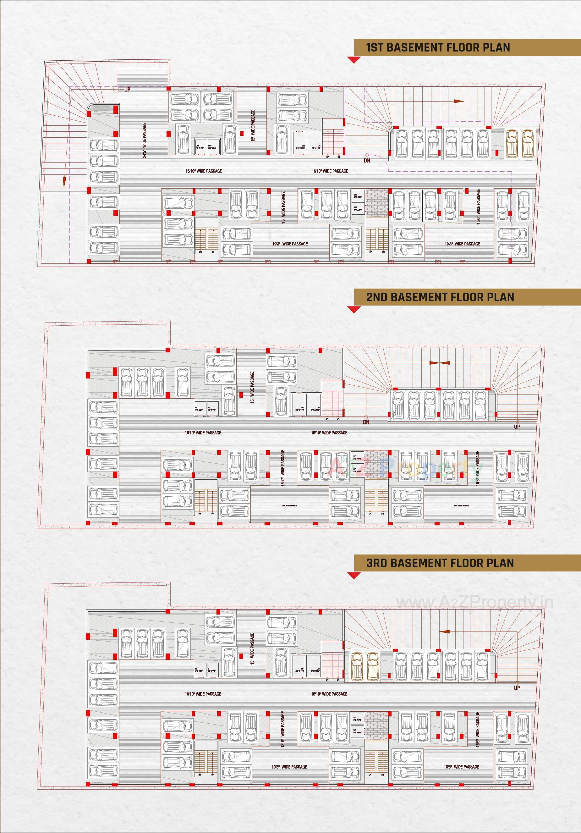 Layout of real estate project Iconic located at Naroda, Ahmedabad, Gujarat