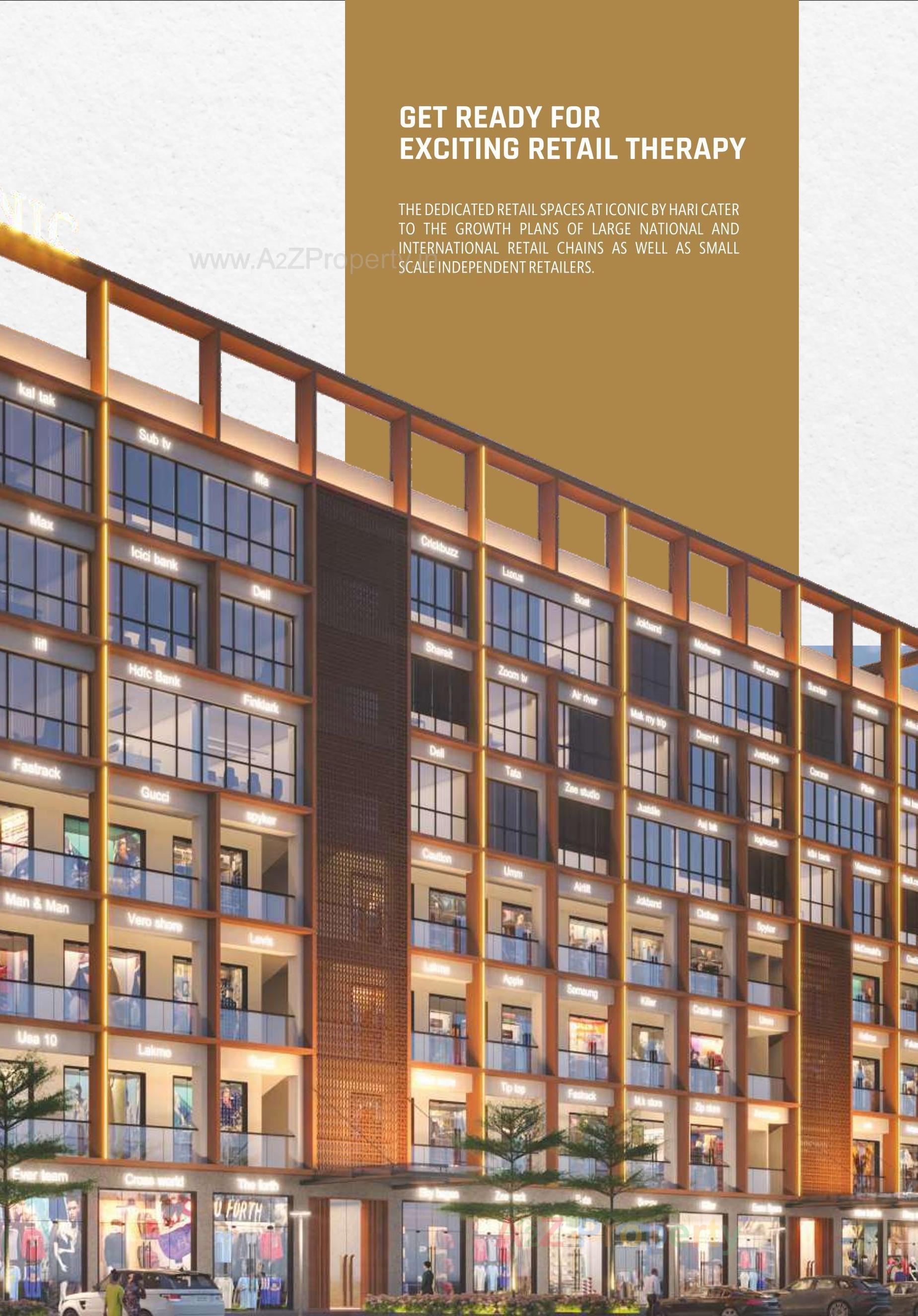 3D Elevation of real estate project Iconic located at Naroda, Ahmedabad, Gujarat