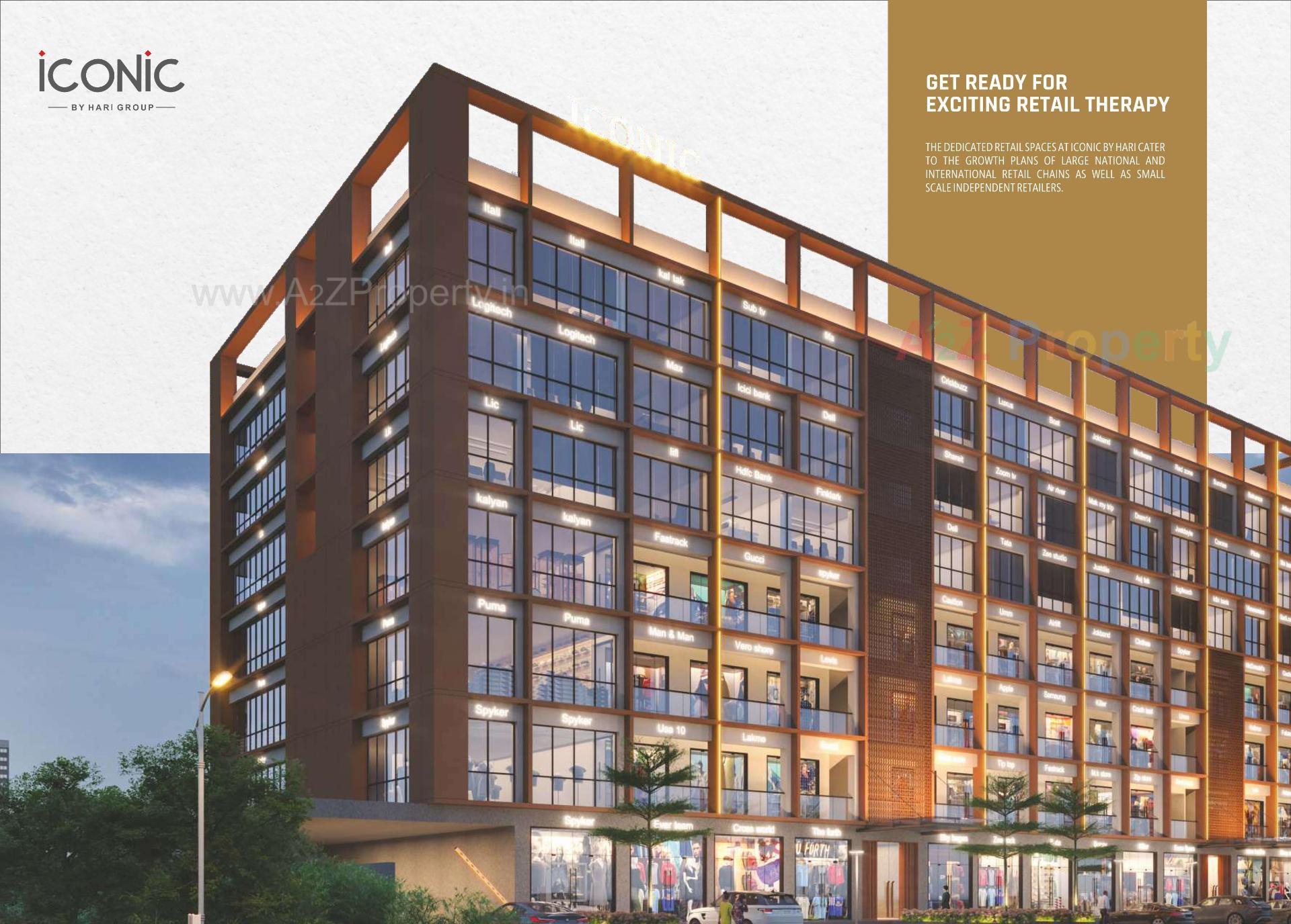 3D Elevation of real estate project Iconic located at Naroda, Ahmedabad, Gujarat