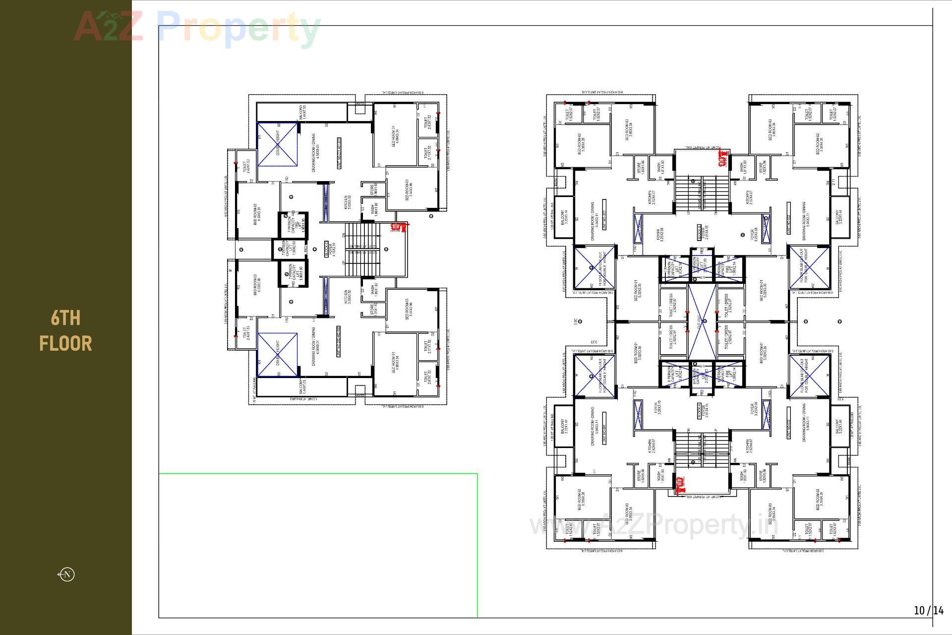 Layout of real estate project Ideal Imbert located at Chharodi, Ahmedabad, Gujarat