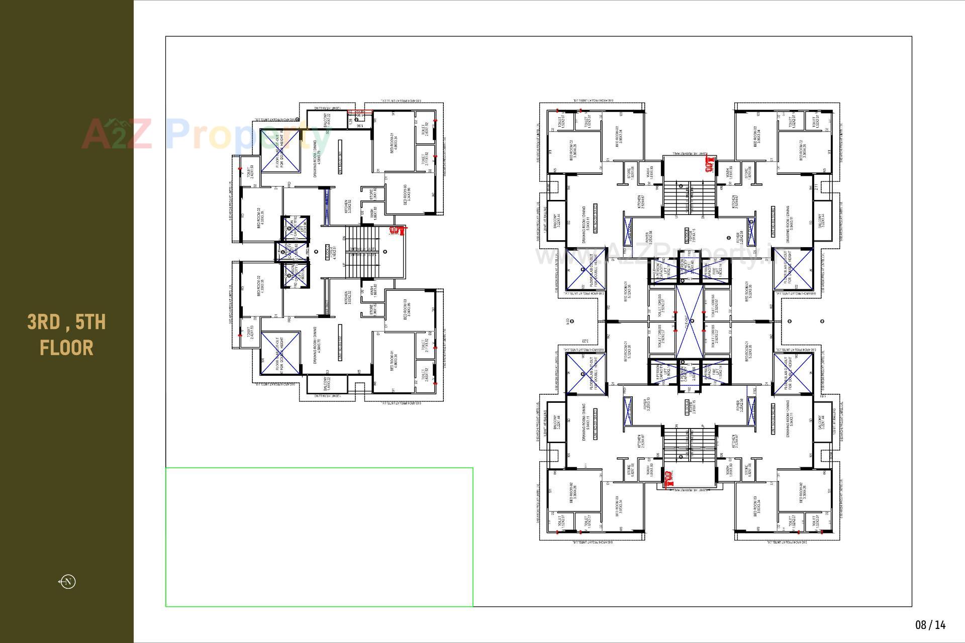 Layout of real estate project Ideal Imbert located at Chharodi, Ahmedabad, Gujarat