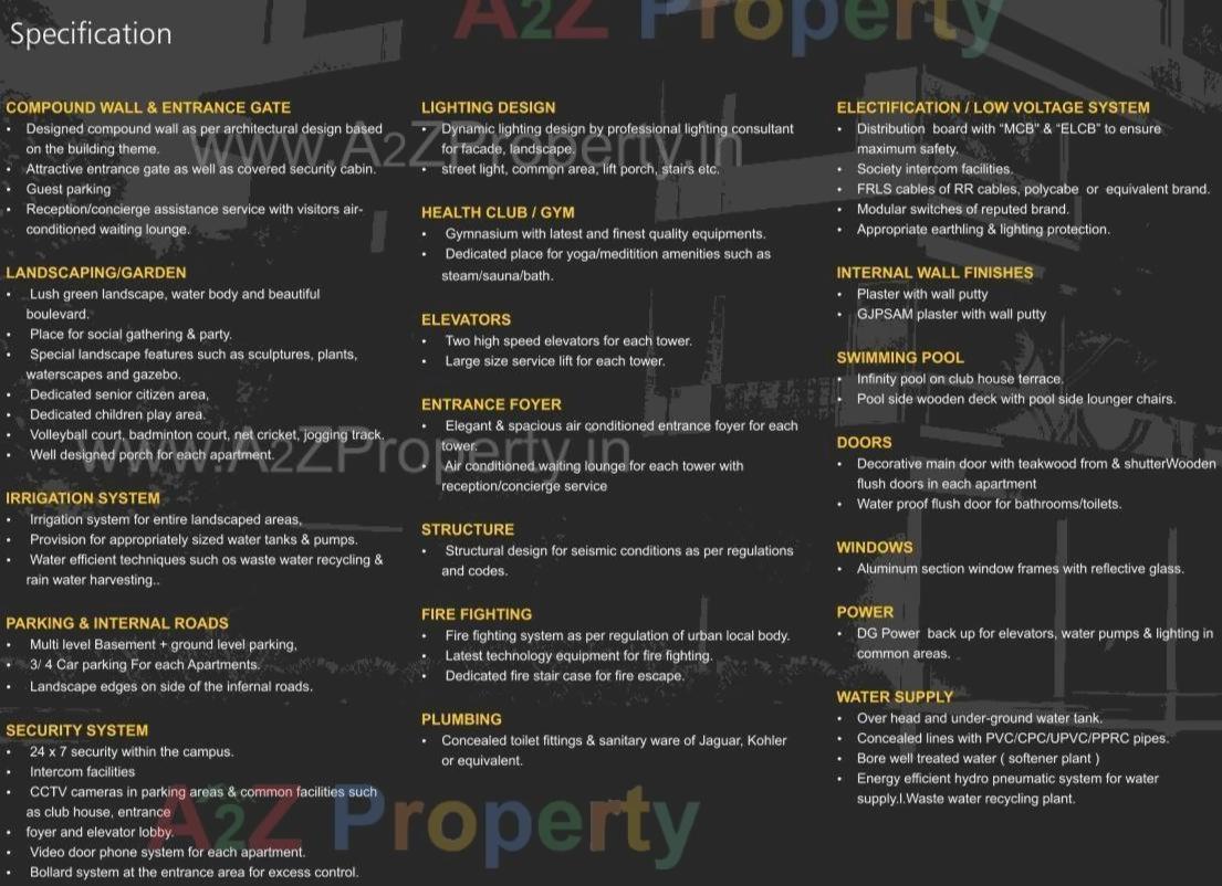 Project Specifications