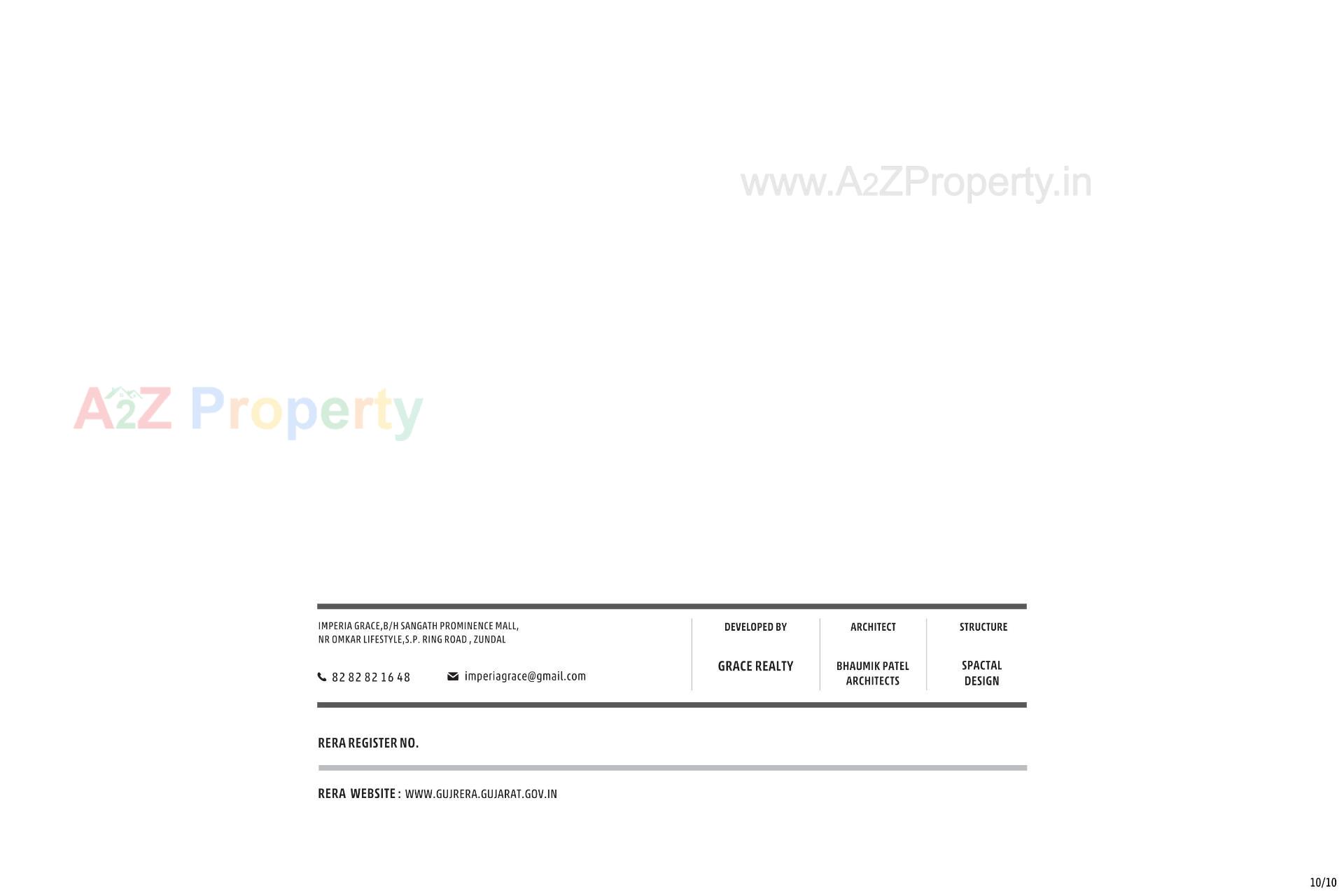  of real estate project Imperia Grace located at Zundal, Ahmedabad, Gujarat