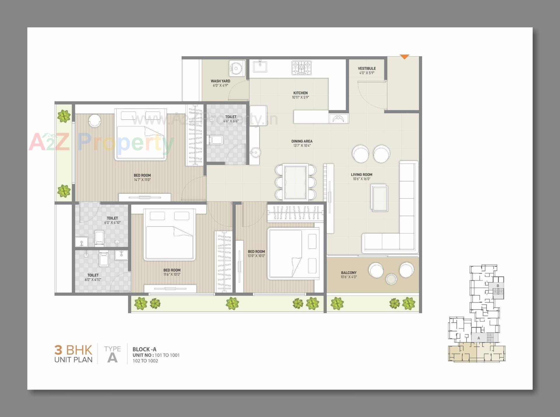 Layout of real estate project Imperial Heights located at Ognaj, Ahmedabad, Gujarat