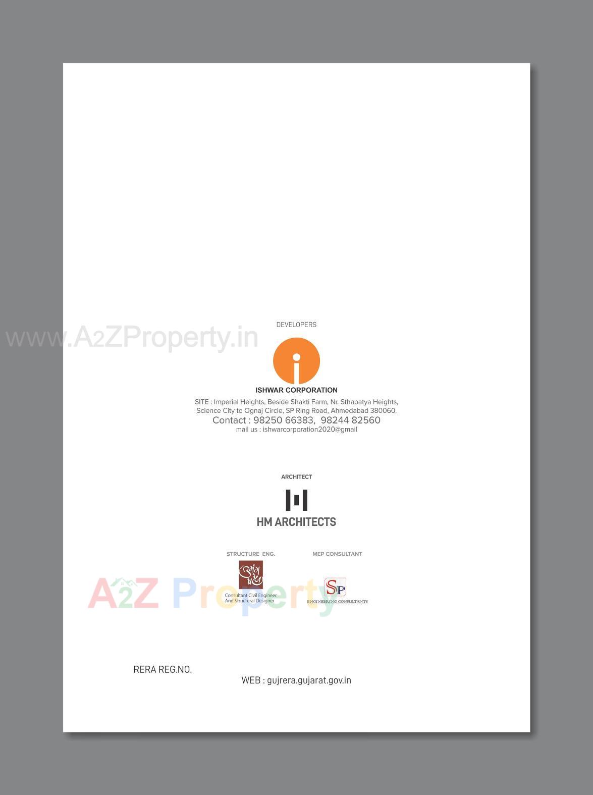  of real estate project Imperial Heights located at Ognaj, Ahmedabad, Gujarat