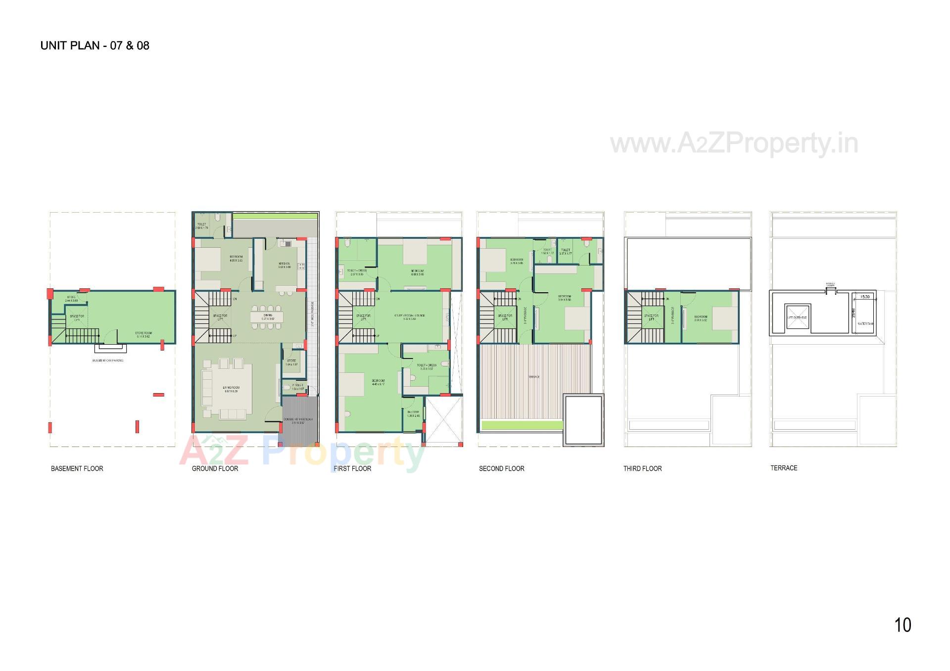 Layout of real estate project Imperial Mansion located at Nikol, Ahmedabad, Gujarat
