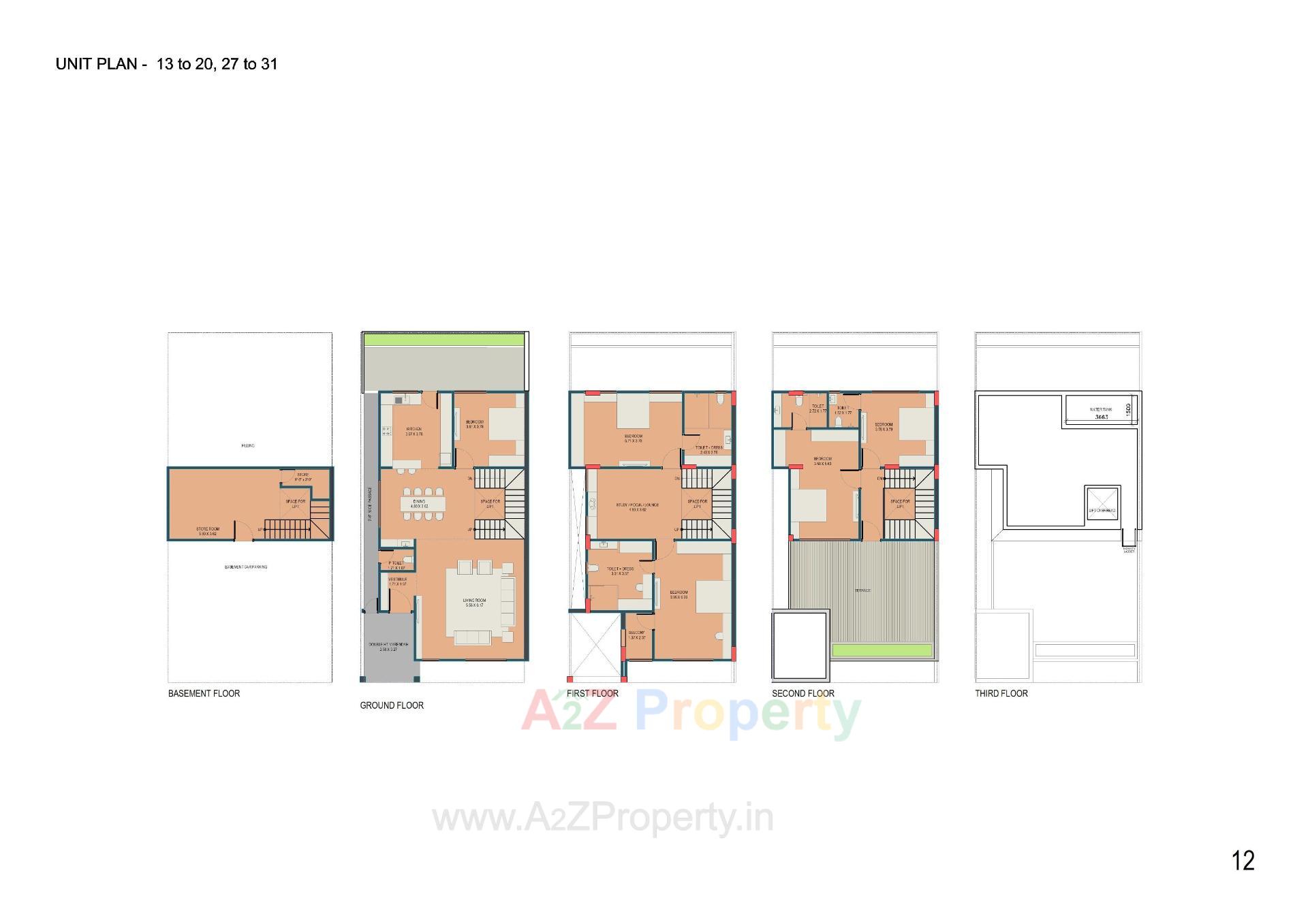 Layout of real estate project Imperial Mansion located at Nikol, Ahmedabad, Gujarat