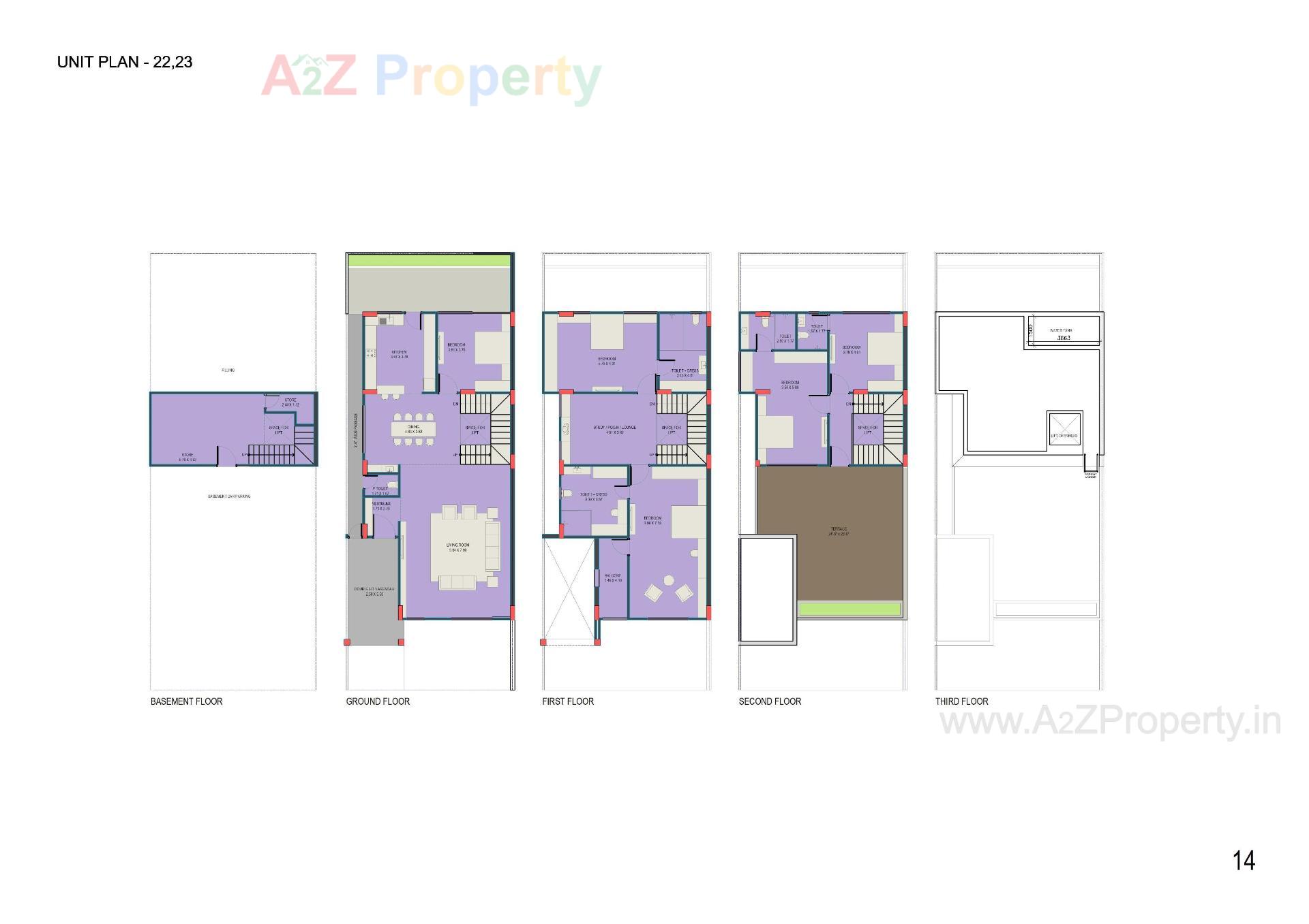 Layout of real estate project Imperial Mansion located at Nikol, Ahmedabad, Gujarat
