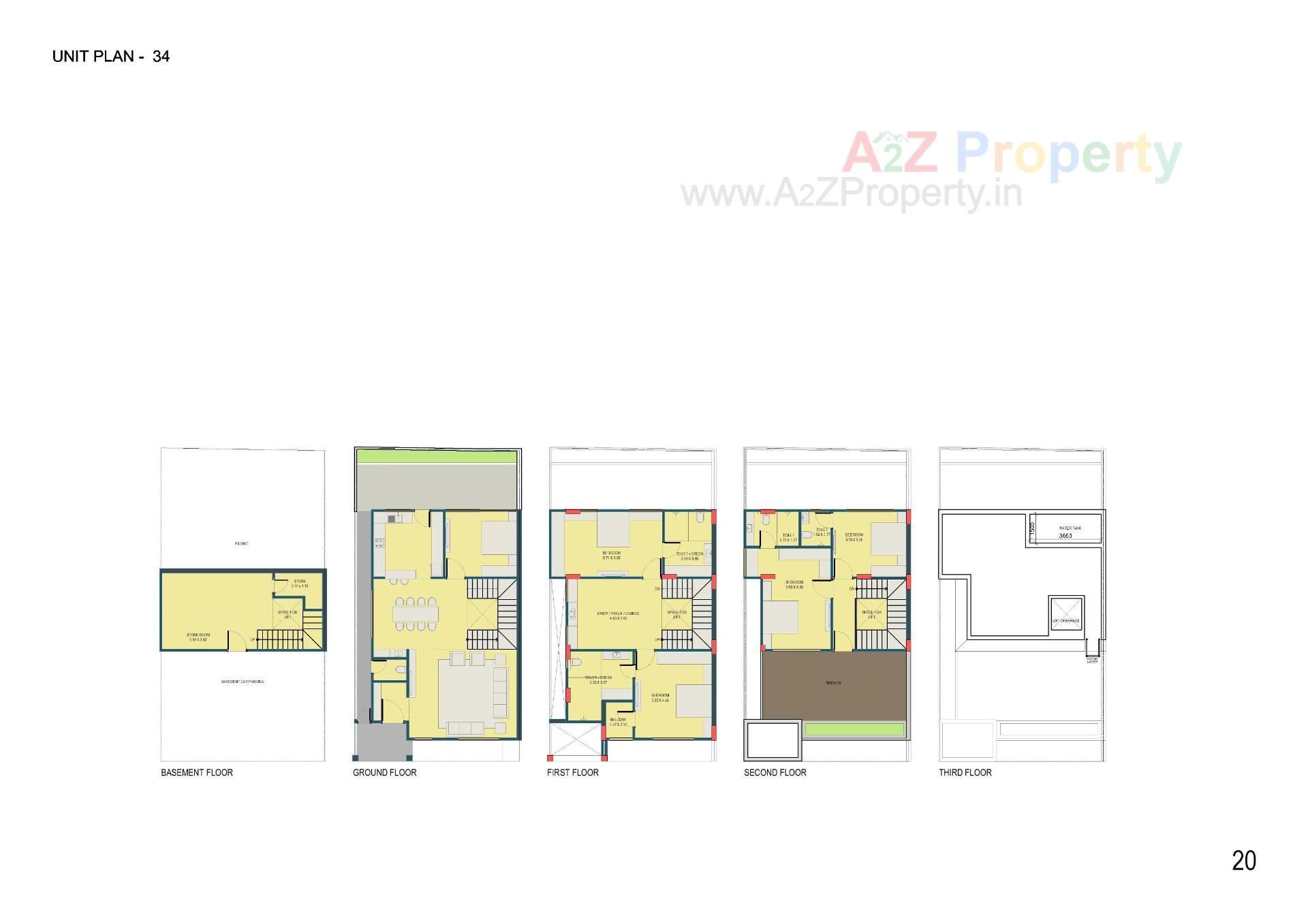 Layout of real estate project Imperial Mansion located at Nikol, Ahmedabad, Gujarat
