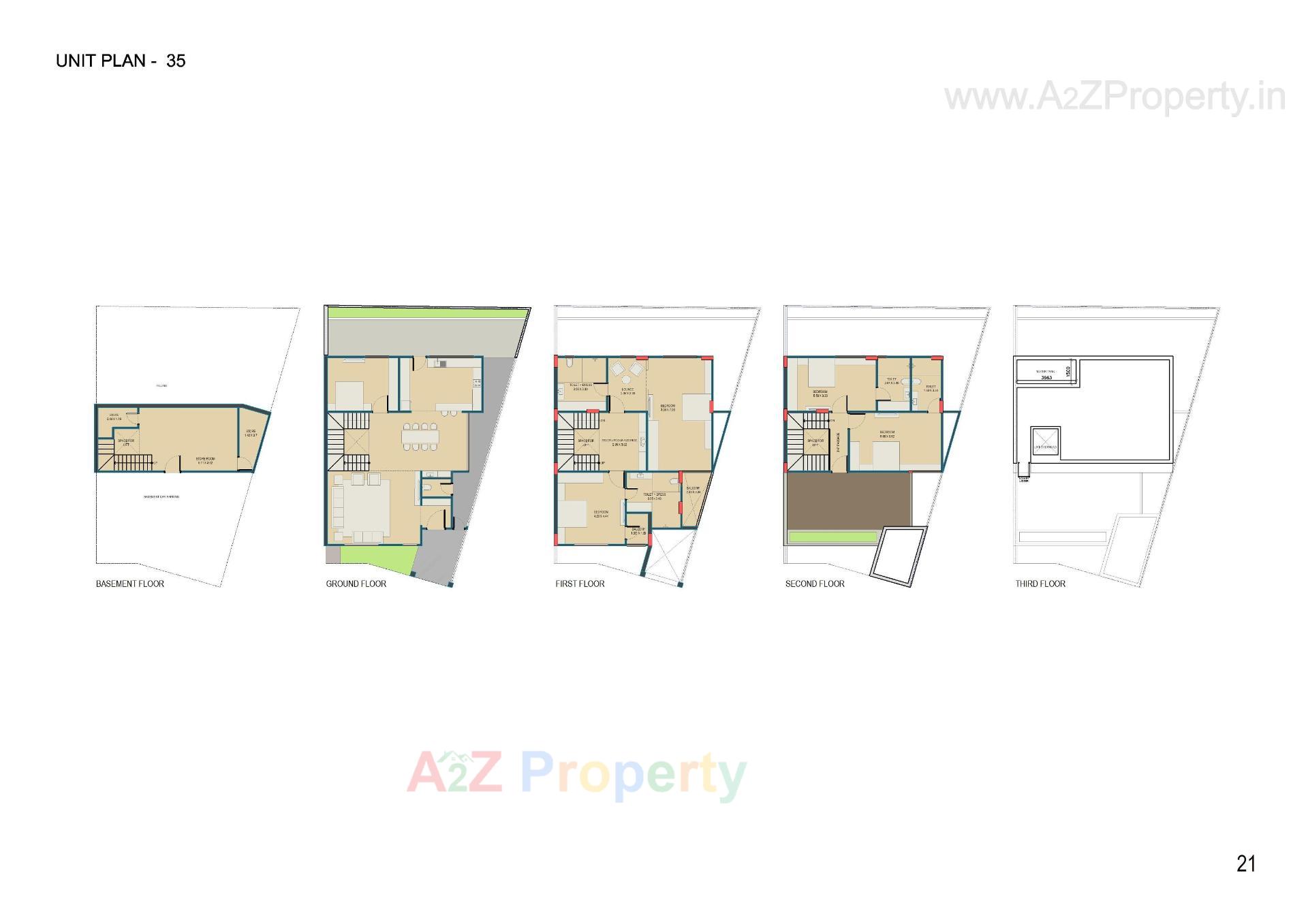 Layout of real estate project Imperial Mansion located at Nikol, Ahmedabad, Gujarat