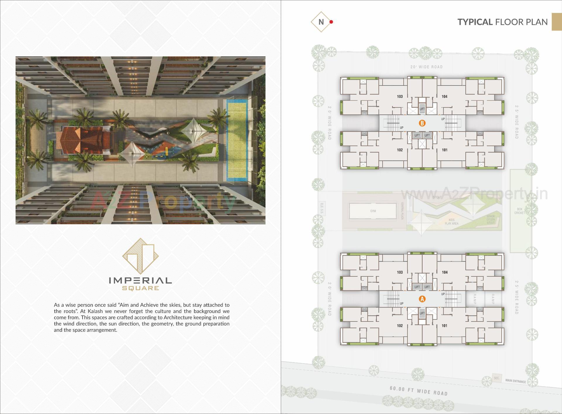  of real estate project Imperial Square located at Kathwada, Ahmedabad, Gujarat