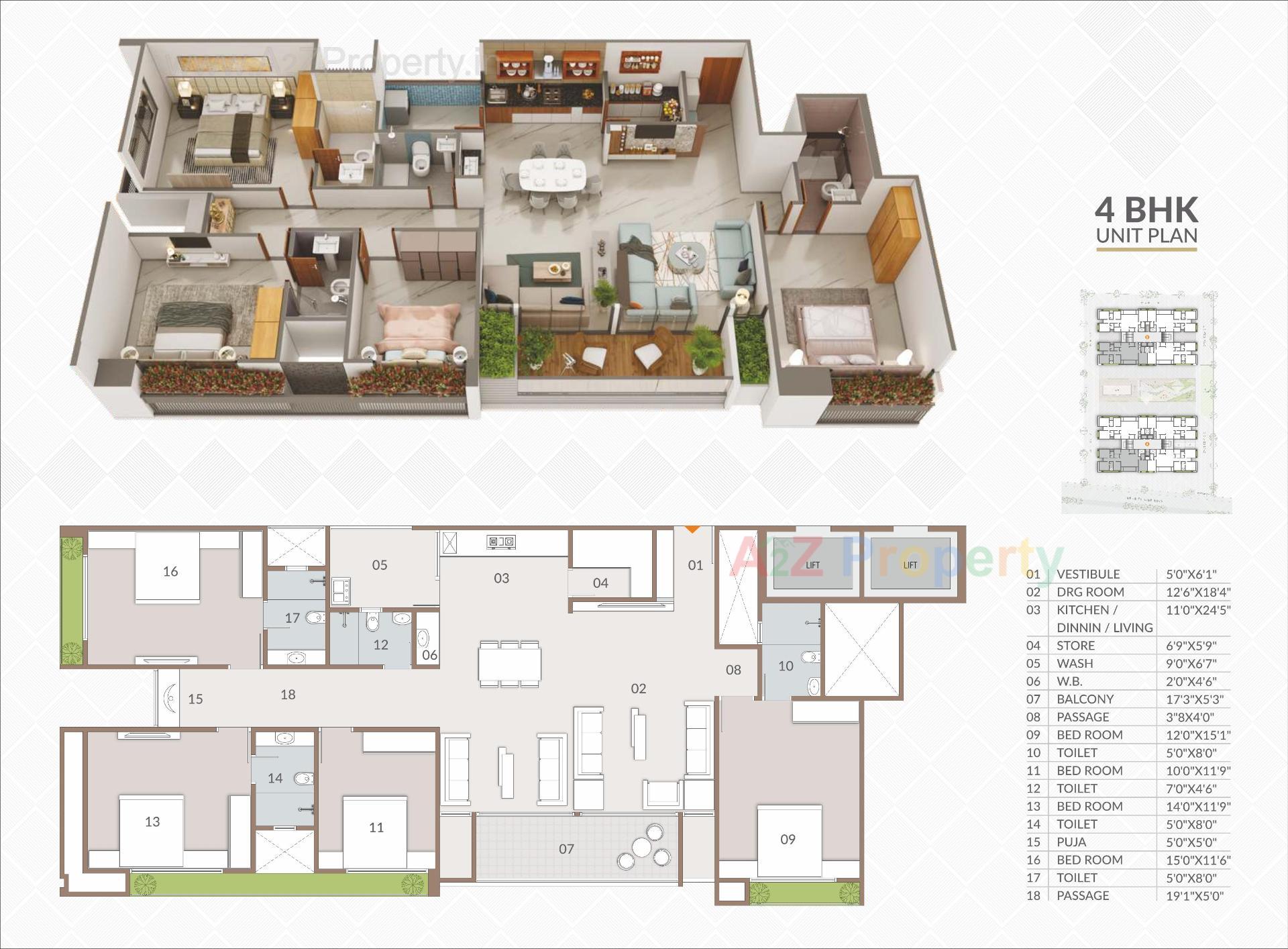 Layout of real estate project Imperial Square located at Kathwada, Ahmedabad, Gujarat