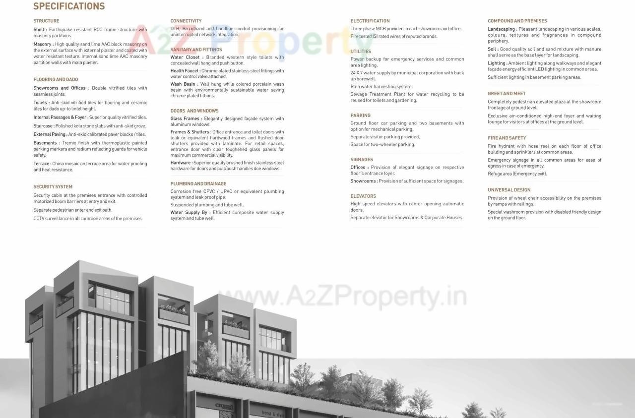  of real estate project Inceptum located at Makarba, Ahmedabad, Gujarat