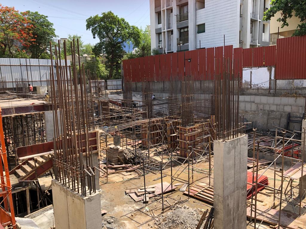 145714_const of real estate project Indraprasth Business House located at Memnagar, Ahmedabad, Gujarat