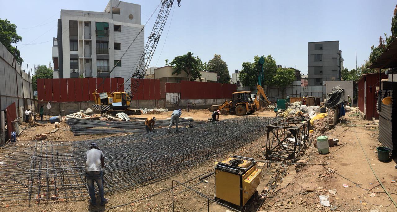 31604_const of real estate project Indraprasth Business House located at Memnagar, Ahmedabad, Gujarat