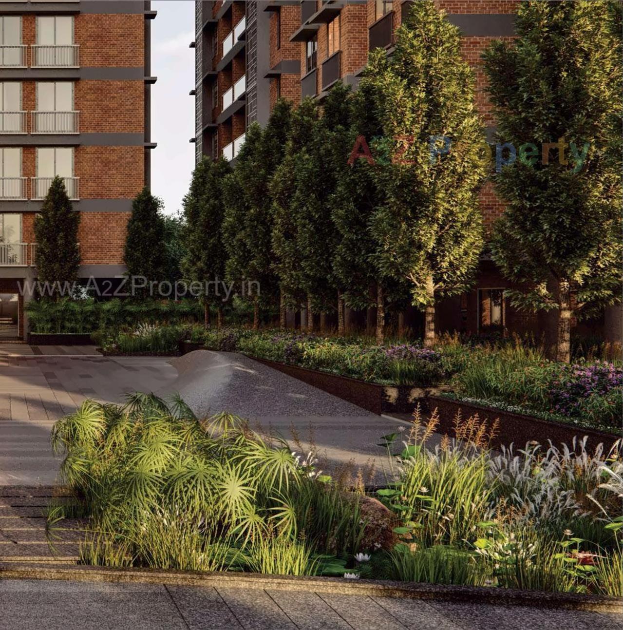 3D Elevation of real estate project Indraprasth Greens located at Vejalpur, Ahmedabad, Gujarat