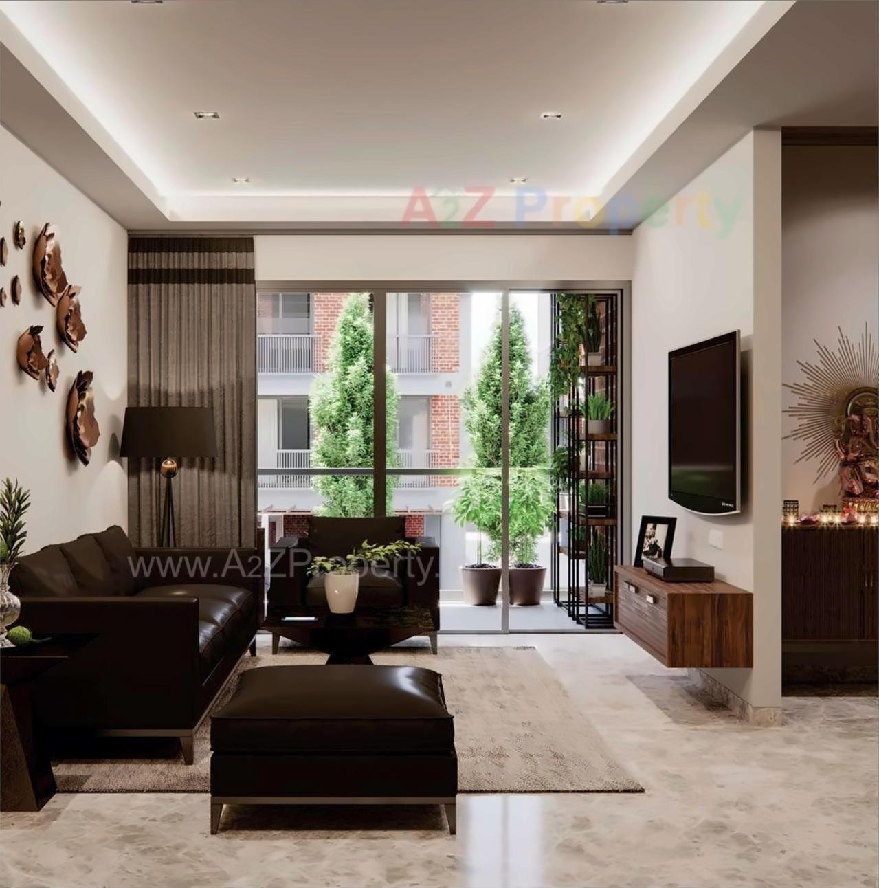 3D Elevation of real estate project Indraprasth Greens located at Vejalpur, Ahmedabad, Gujarat