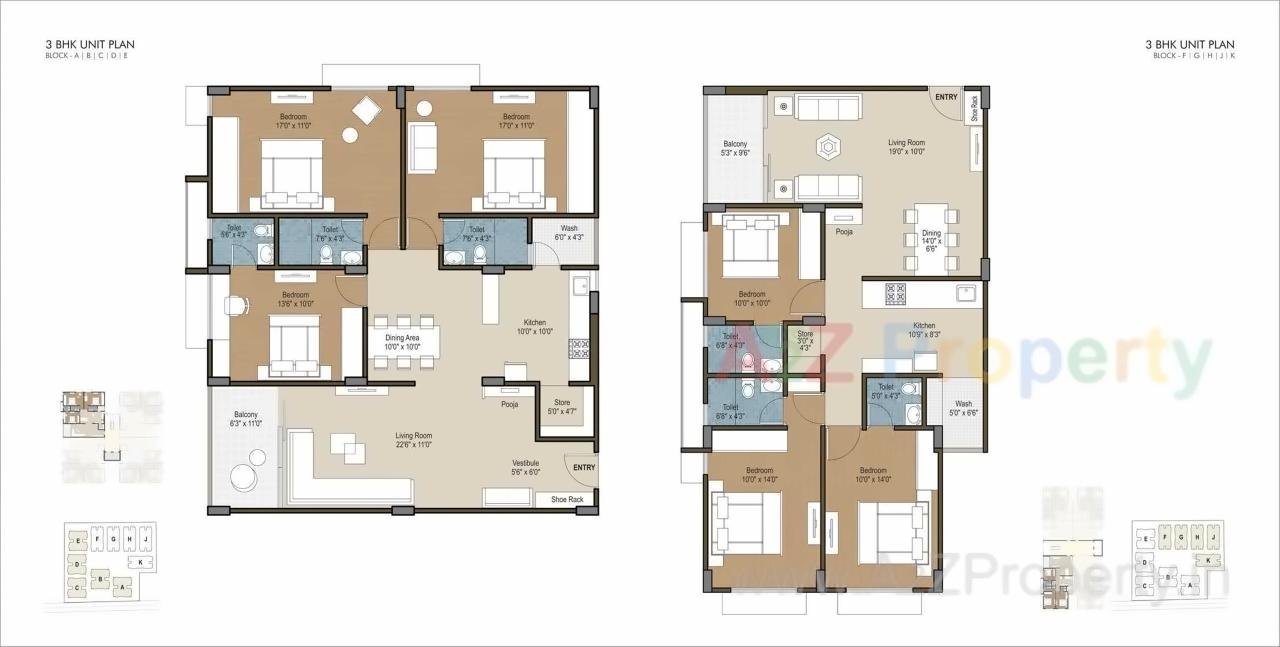 Layout of real estate project Indraprasth Greens located at Vejalpur, Ahmedabad, Gujarat