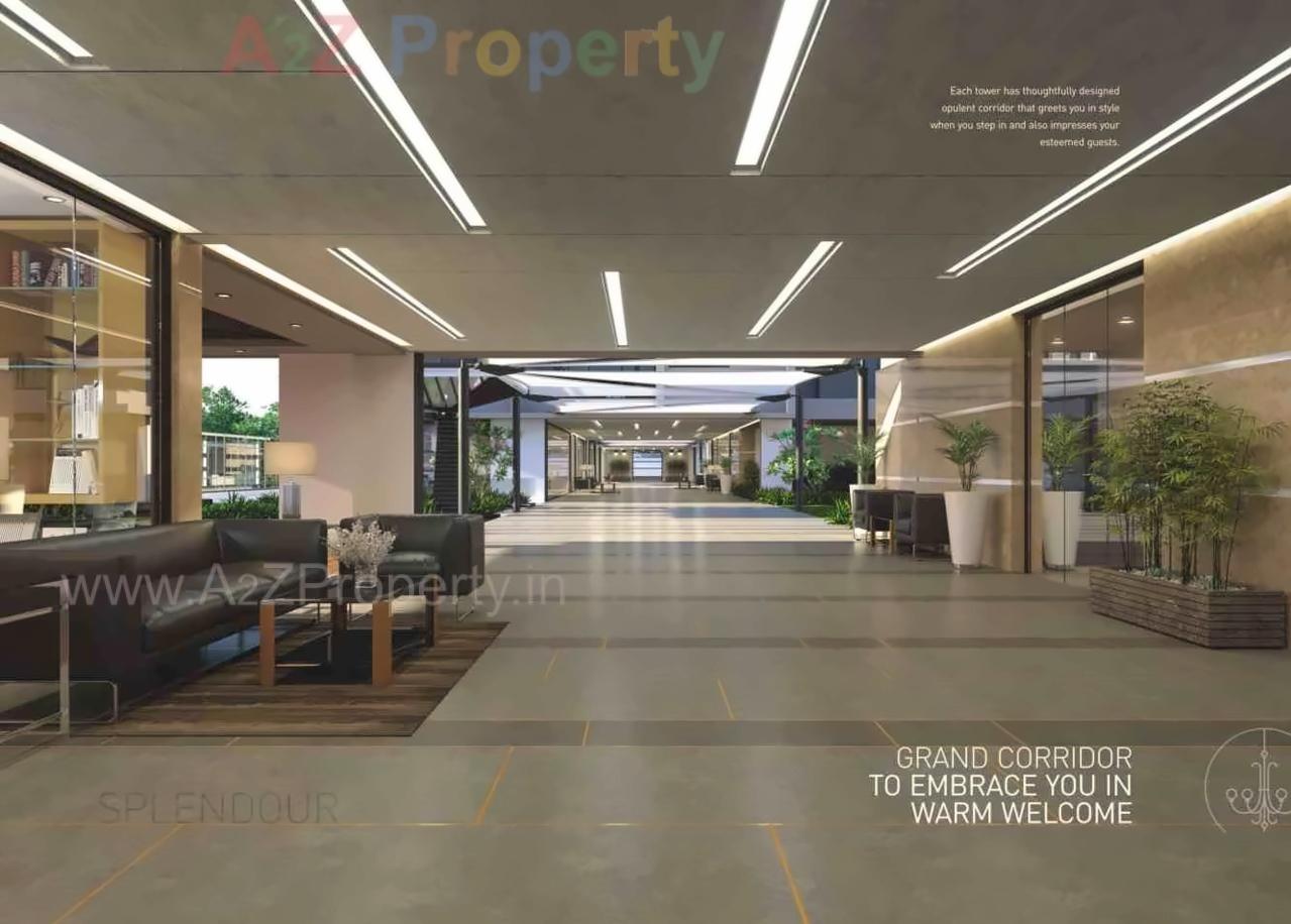 3D Elevation of real estate project Indraprasth Gulmohar located at Vastrapur, Ahmedabad, Gujarat