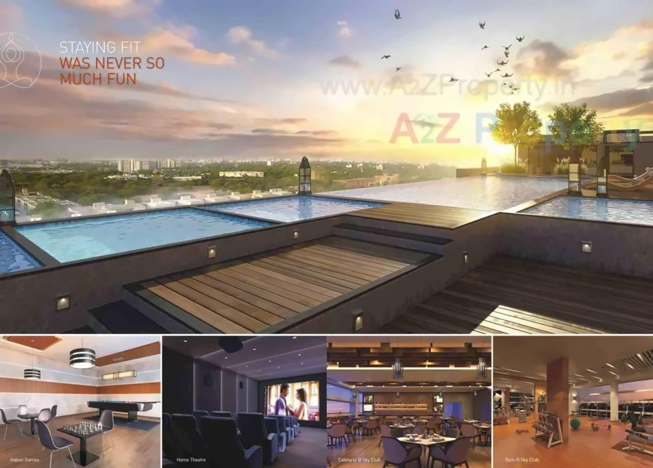 3D Elevation of real estate project Indraprasth Gulmohar located at Vastrapur, Ahmedabad, Gujarat