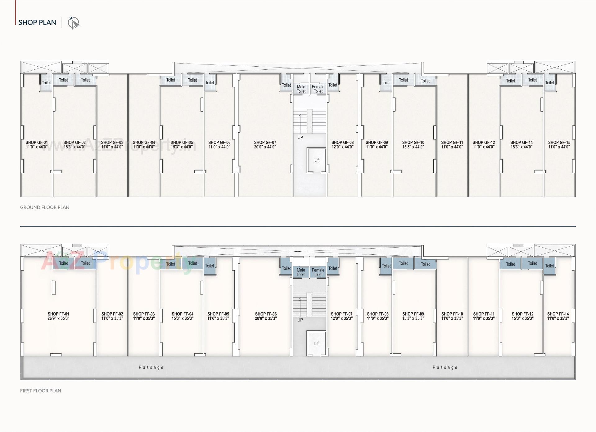 Layout of real estate project Indraprasth Shivanta located at Ambali, Ahmedabad, Gujarat