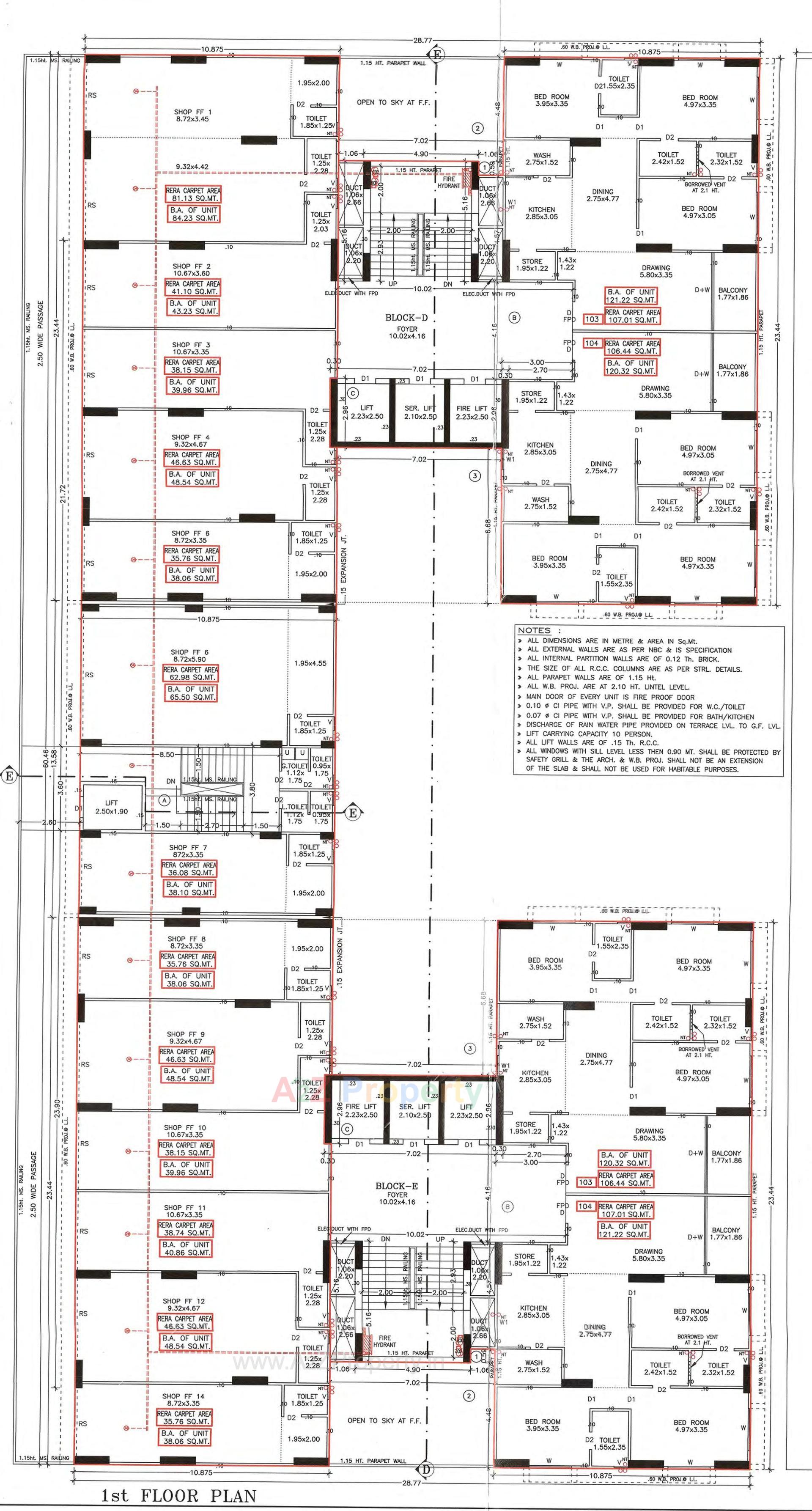 Layout of real estate project Indraprasth Shivanta located at Ambali, Ahmedabad, Gujarat