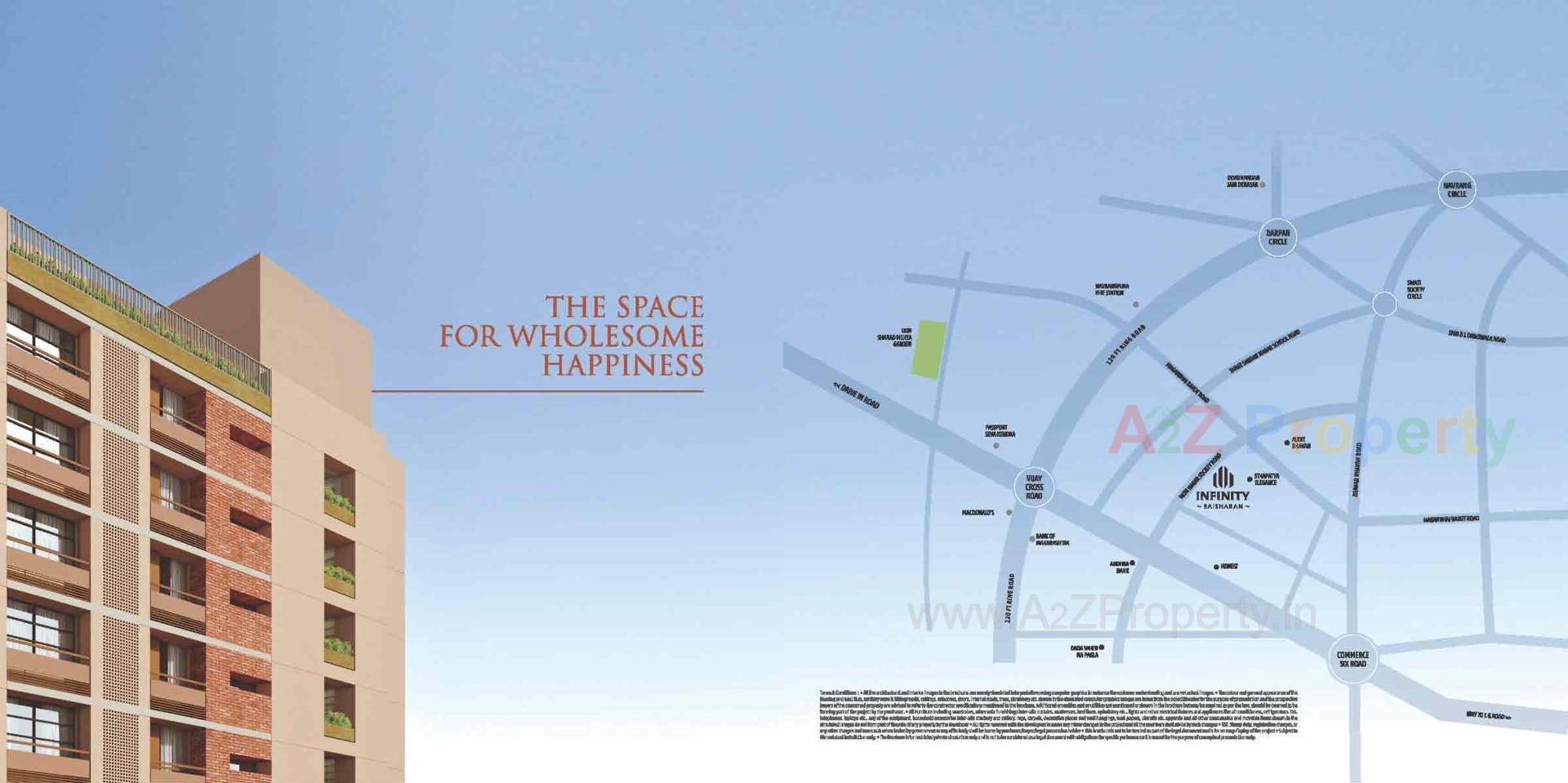  of real estate project Infinity Baisharan located at Memnagar, Ahmedabad, Gujarat