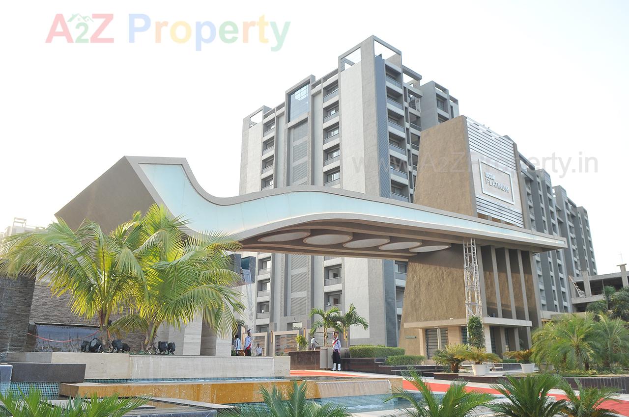3D Elevation of real estate project Iscon Platinum located at Ahmedabad, Ahmedabad, Gujarat
