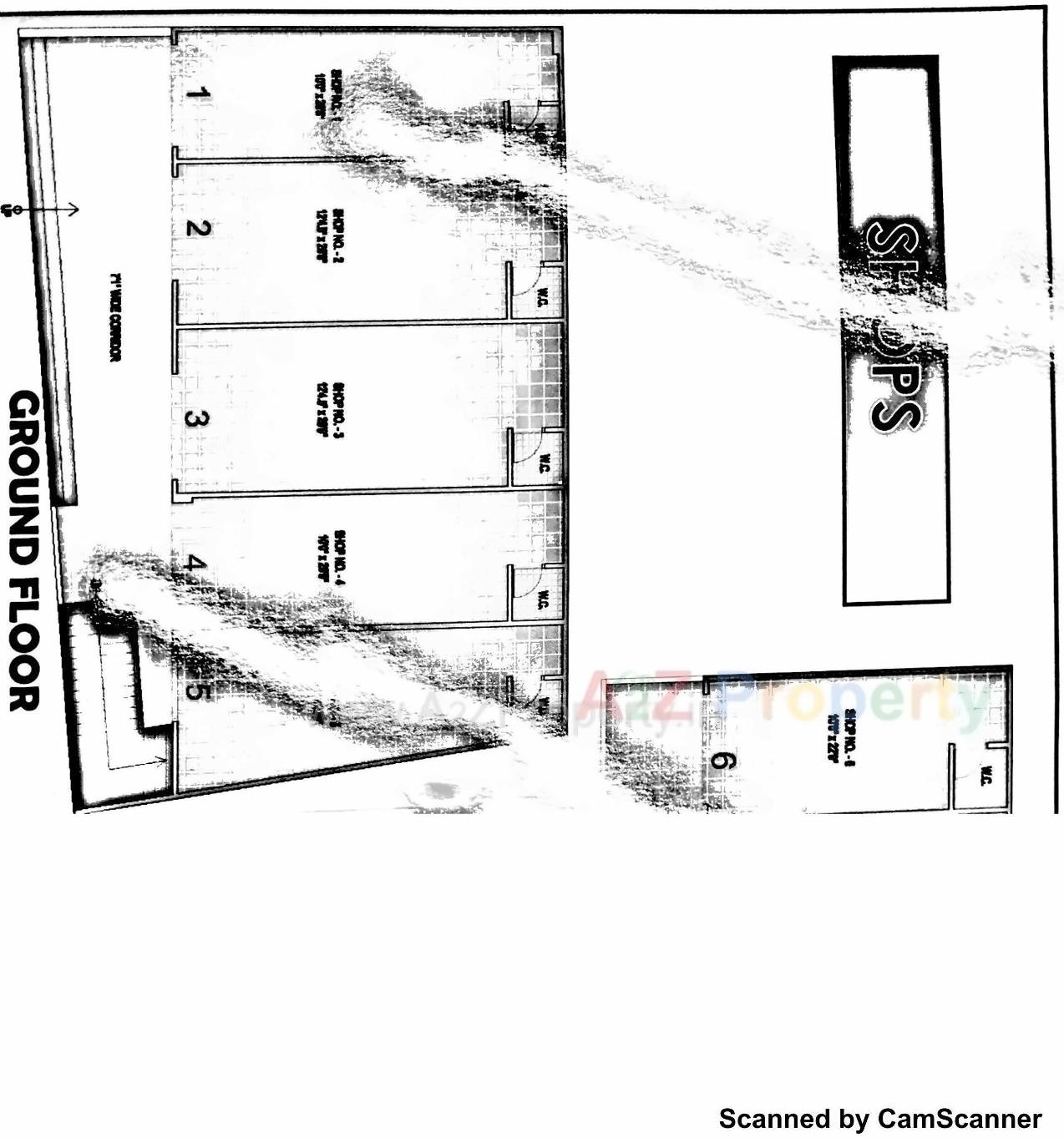 Layout of real estate project Ishwar Residency located at City, Ahmedabad, Gujarat