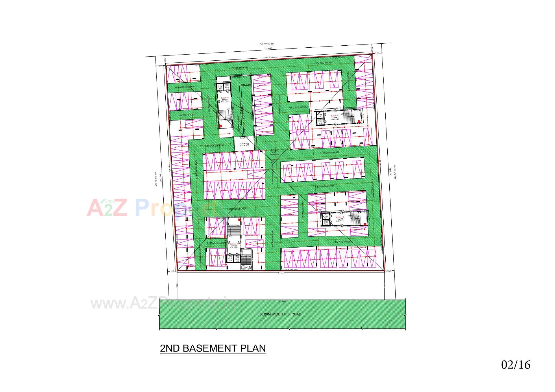 Layout of real estate project Ivory Orchards located at Shilaj, Ahmedabad, Gujarat