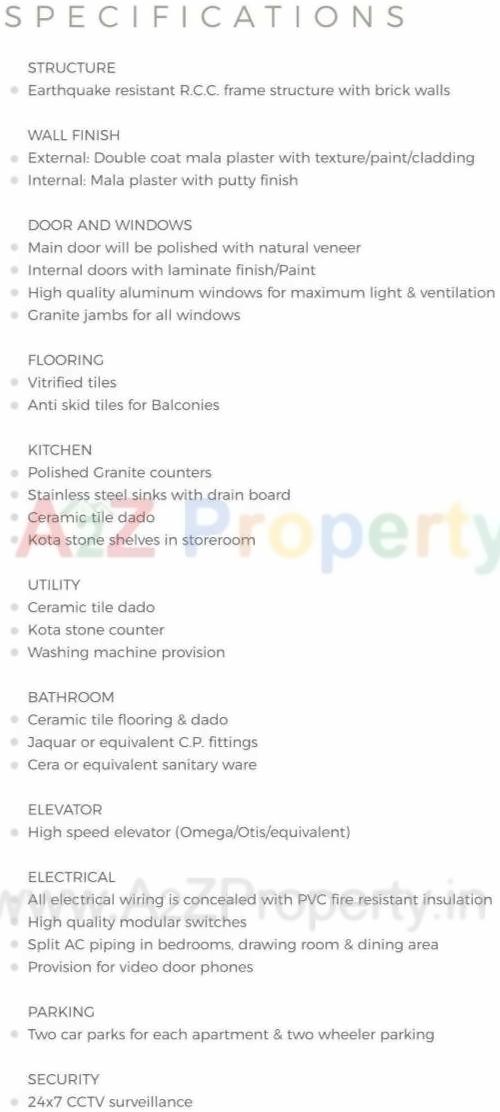 Project Specifications