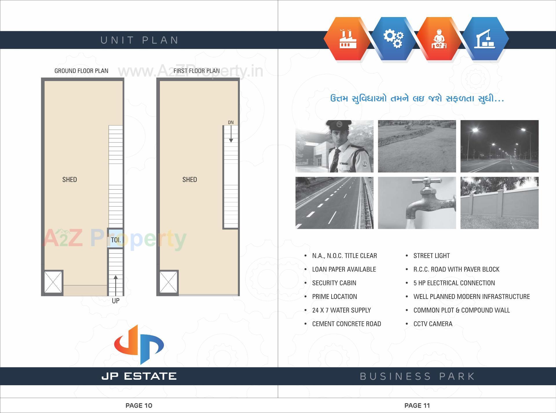  of real estate project J P Estate located at Navapura, Ahmedabad, Gujarat