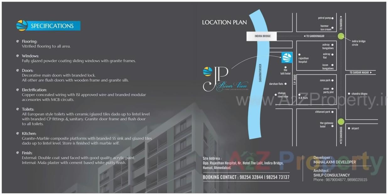  of real estate project J  P  Riverview located at Hansol, Ahmedabad, Gujarat