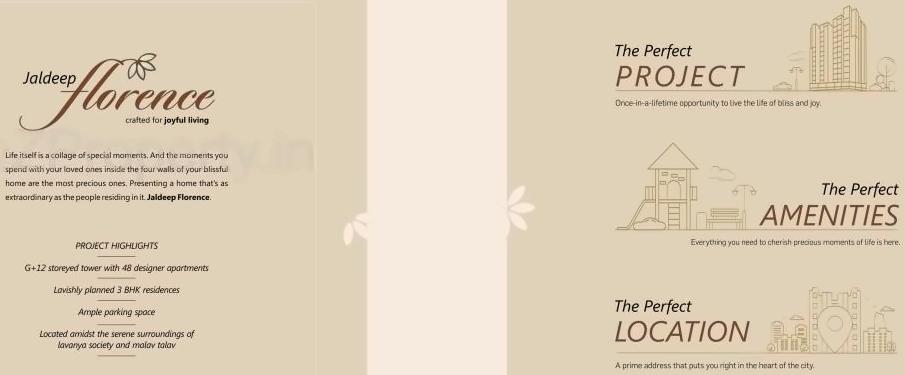  of real estate project Jaldeep Florence located at Ahmedabad, Ahmedabad, Gujarat