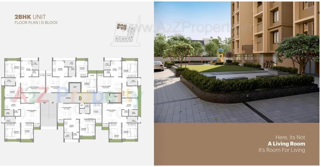 Layout of real estate project Jaldeep Icon Two located at Vejalpur, Ahmedabad, Gujarat