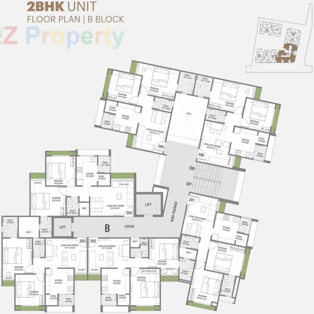 Layout of real estate project Jaldeep Icon Two located at Vejalpur, Ahmedabad, Gujarat