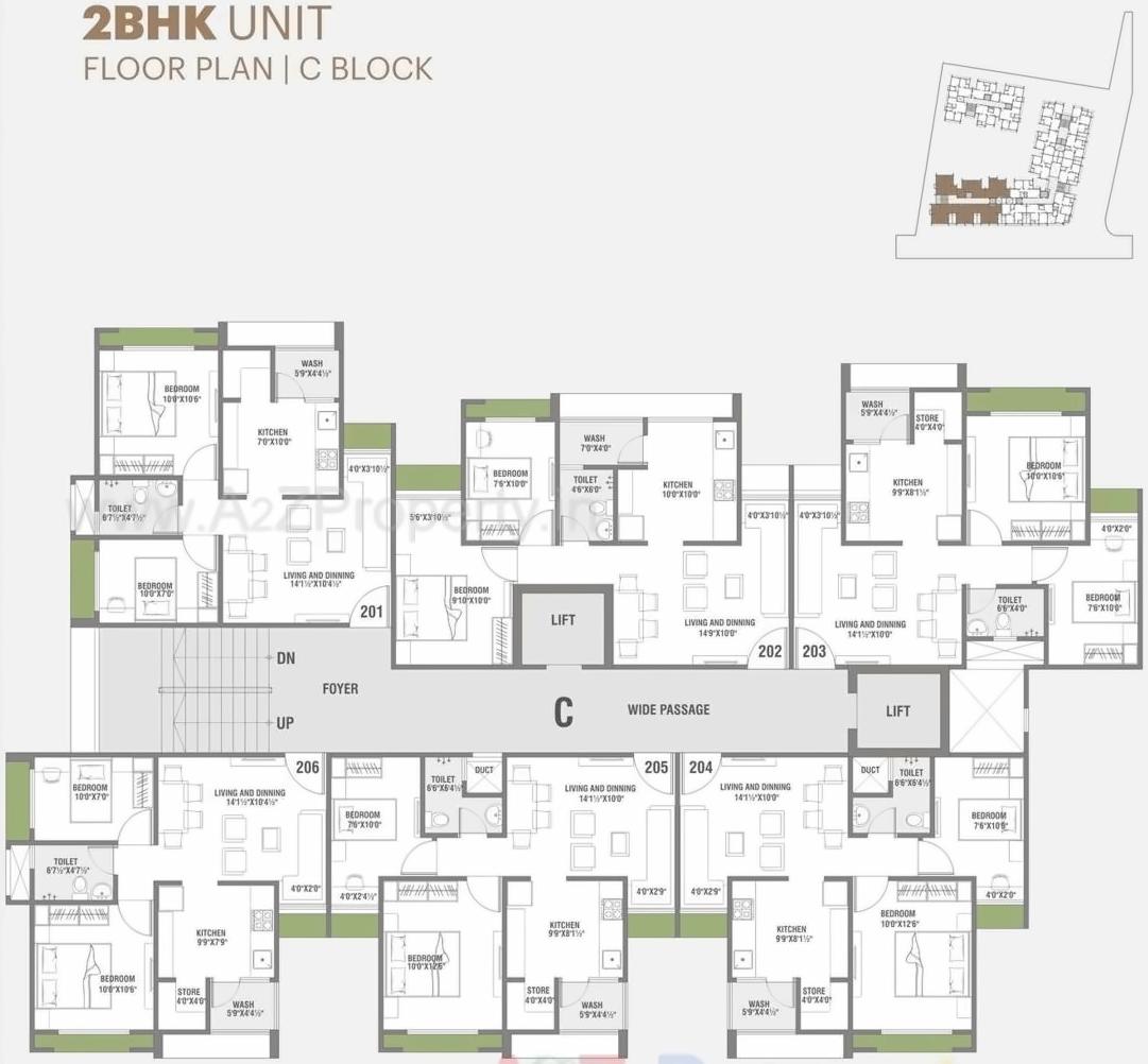 Layout of real estate project Jaldeep Icon Two located at Vejalpur, Ahmedabad, Gujarat