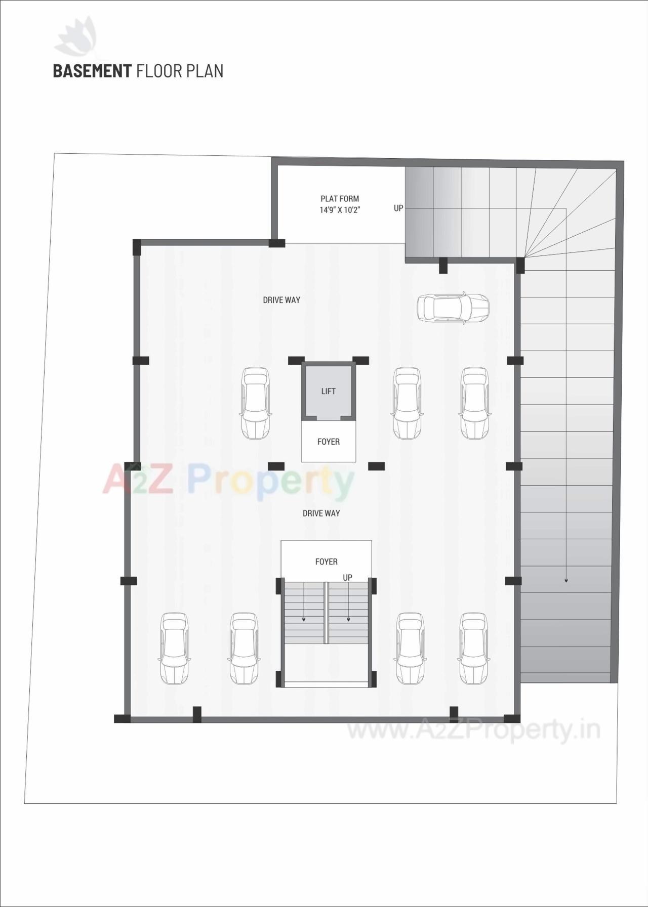 Layout of real estate project Jaldeep Residency located at Rajpur-hirpur, Ahmedabad, Gujarat
