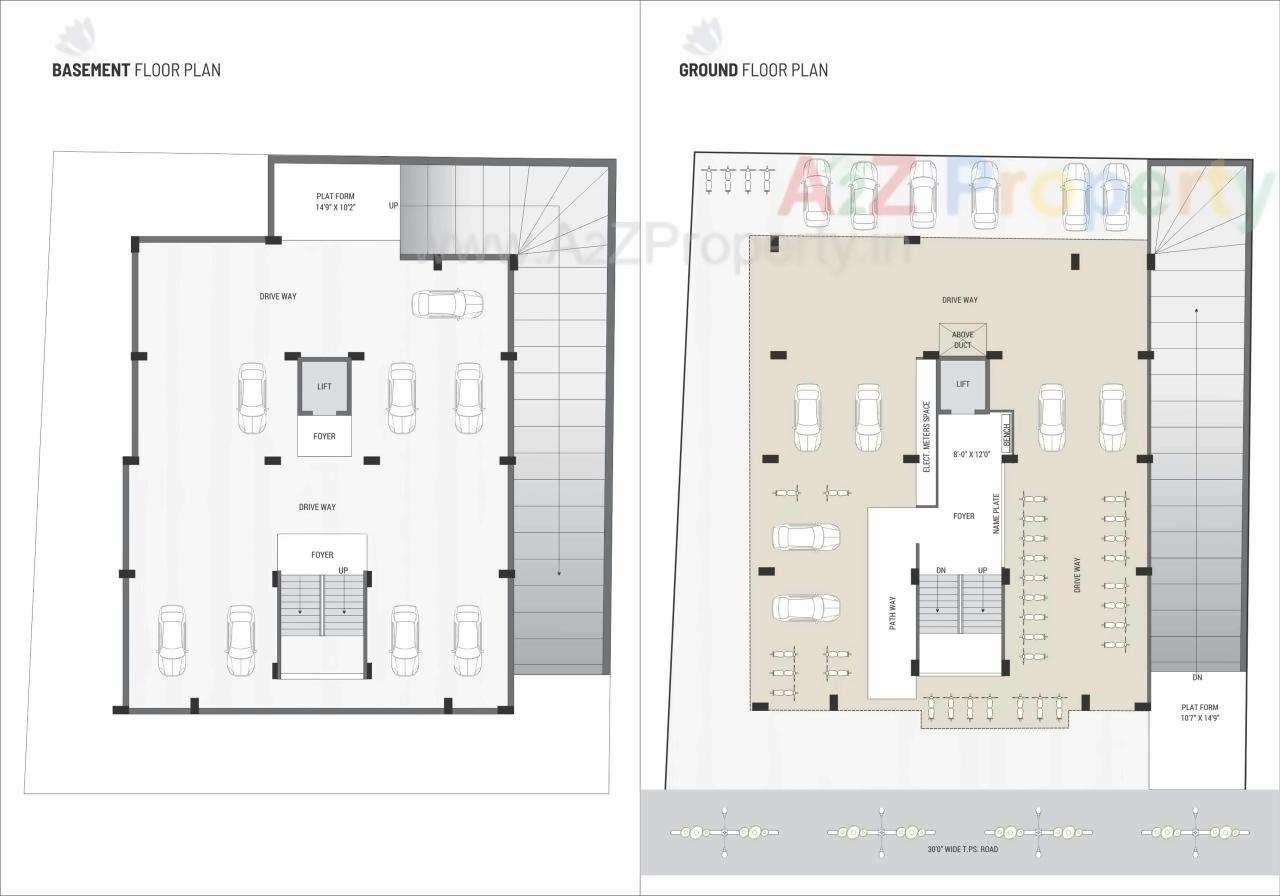 Layout of real estate project Jaldeep Residency located at Rajpur-hirpur, Ahmedabad, Gujarat