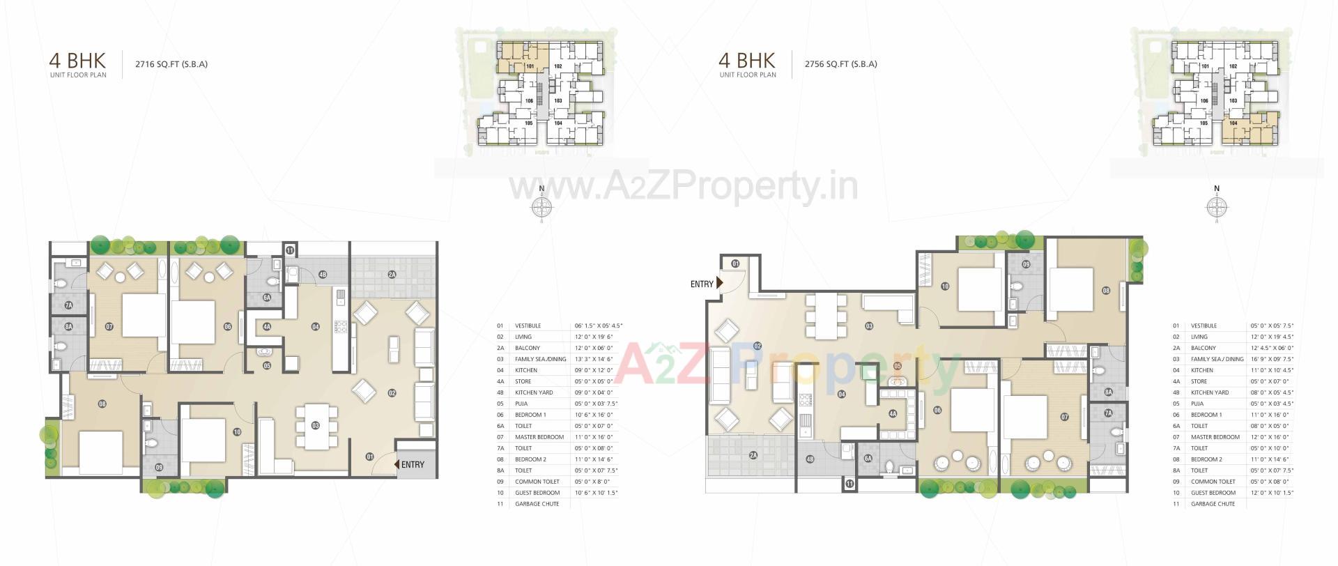 Layout of real estate project Jaldeep Vertex located at Ambli, Ahmedabad, Gujarat
